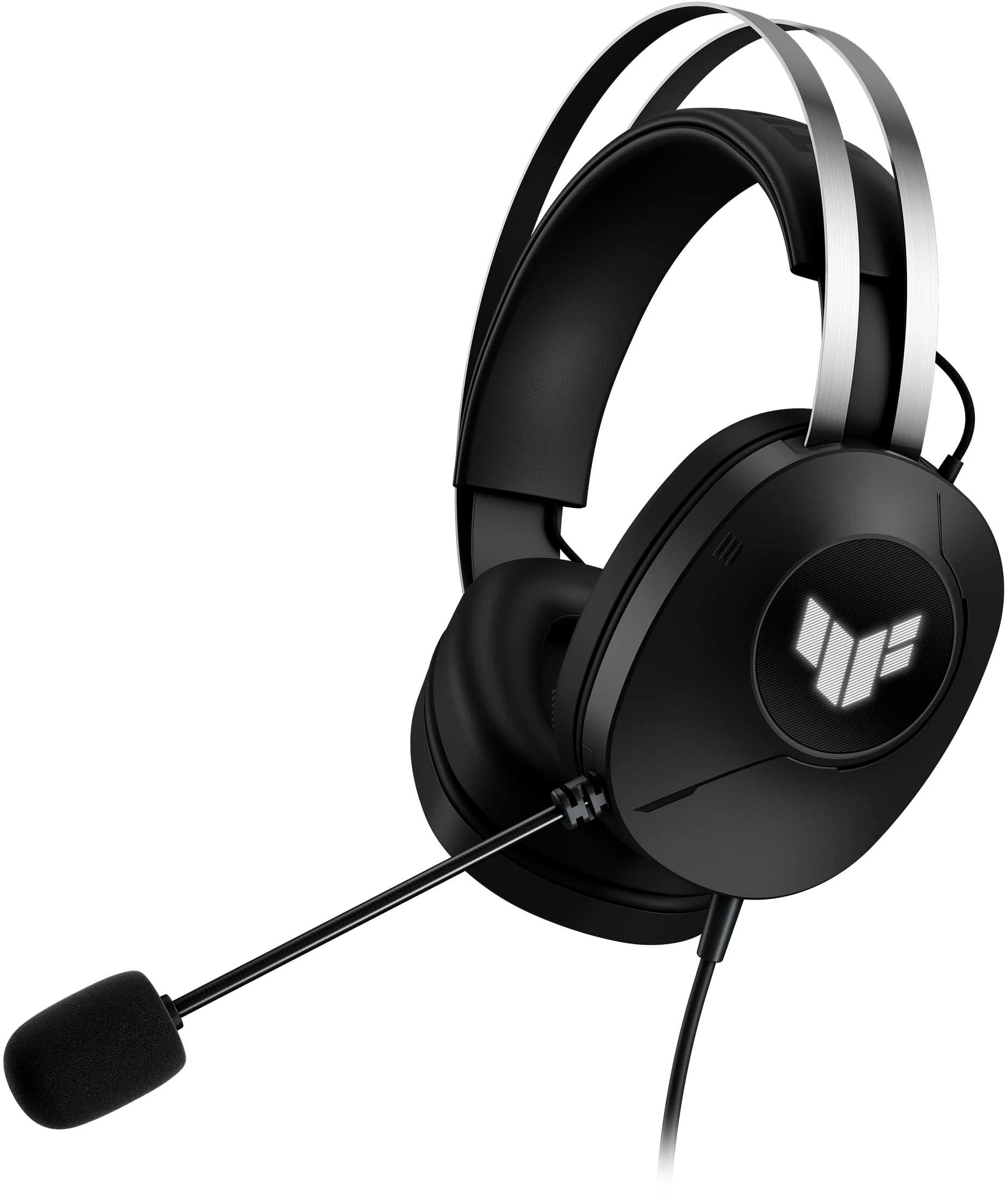 Гарнітура ігрова ASUS TUF Gaming H1 GEN II, USB-A, 2м,, чорний - 4