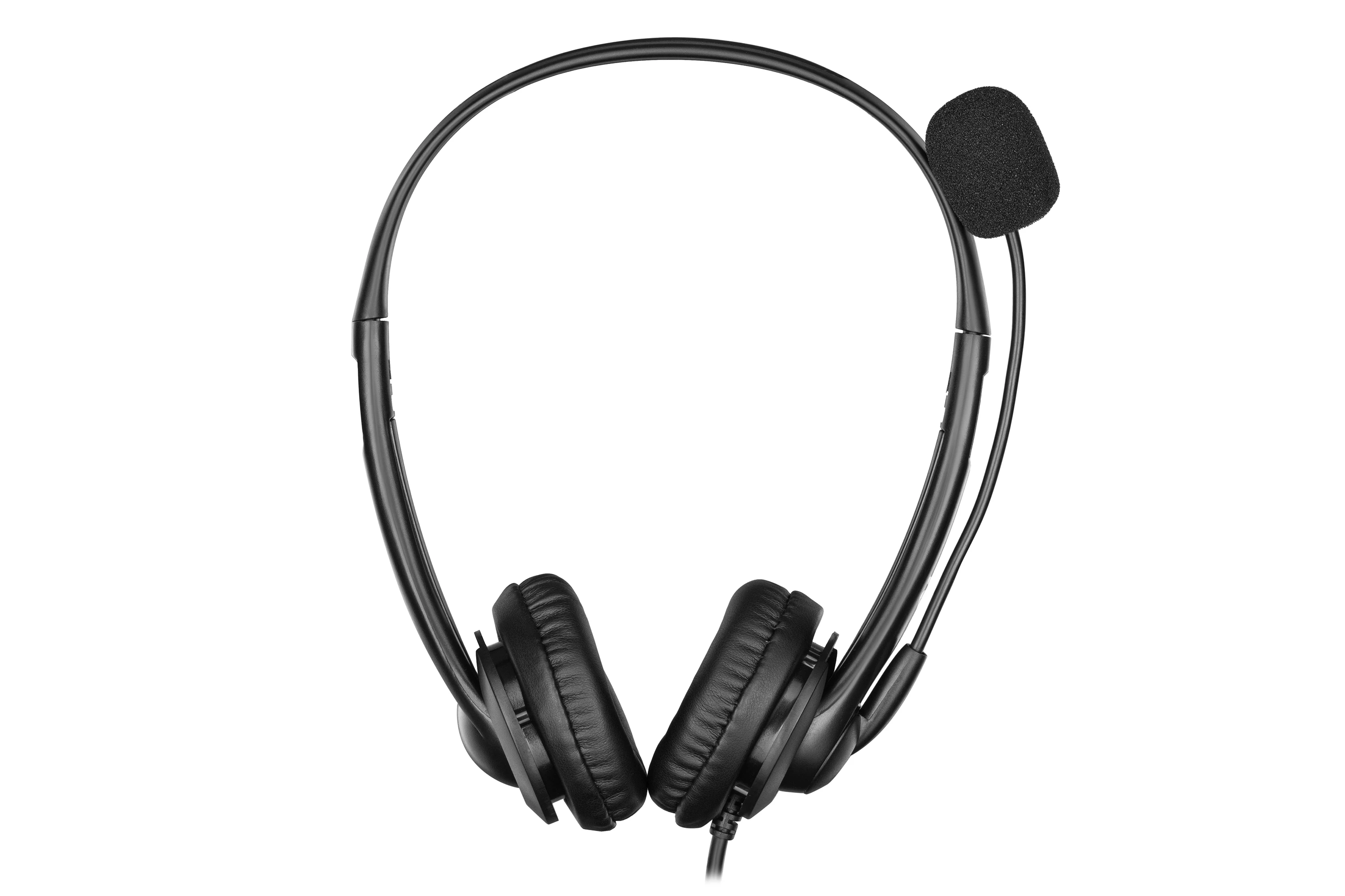 Гарнітура ПК стерео On-ear 2E CH11 USB, omni-mic, 2м, чорний - 3