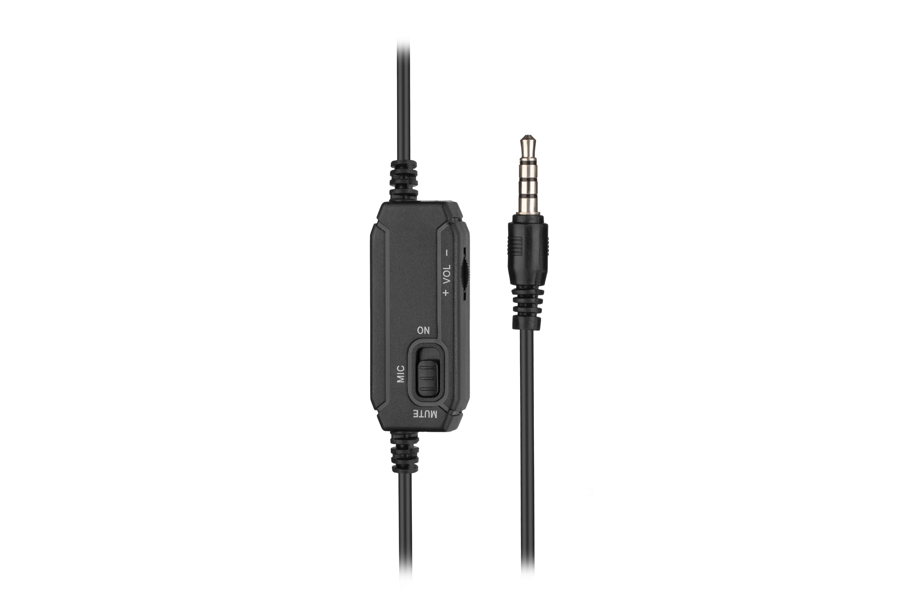 Гарнітура ПК моно On-ear 2E CH12 mini-jack, omni-mic, 1,2м, чорний - 6