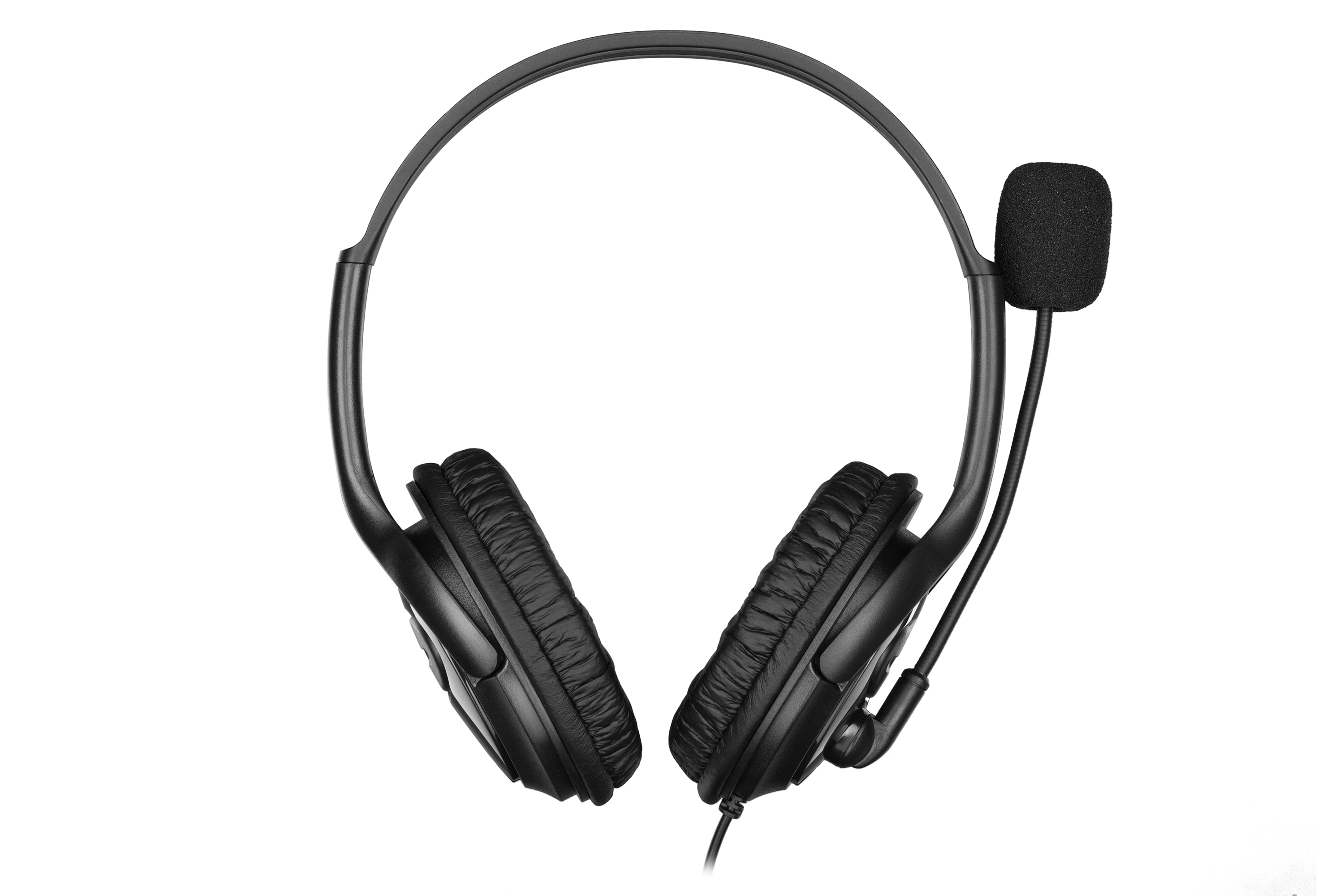 Гарнітура ПК стерео Over-ear 2E CH13 USB, omni-mic, 2м, чорний - 3