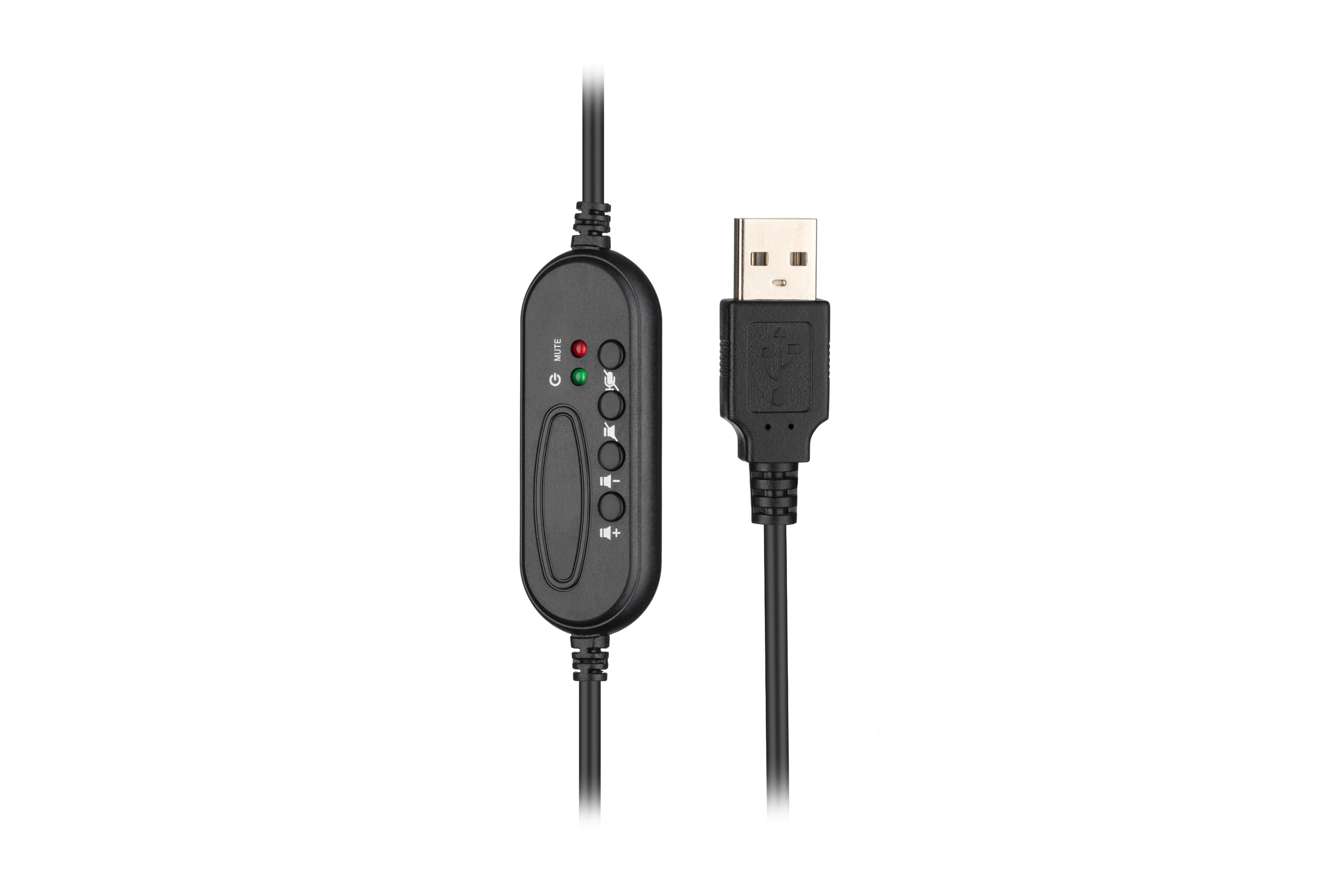 Гарнітура ПК стерео Over-ear 2E CH13 USB, omni-mic, 2м, чорний - 6