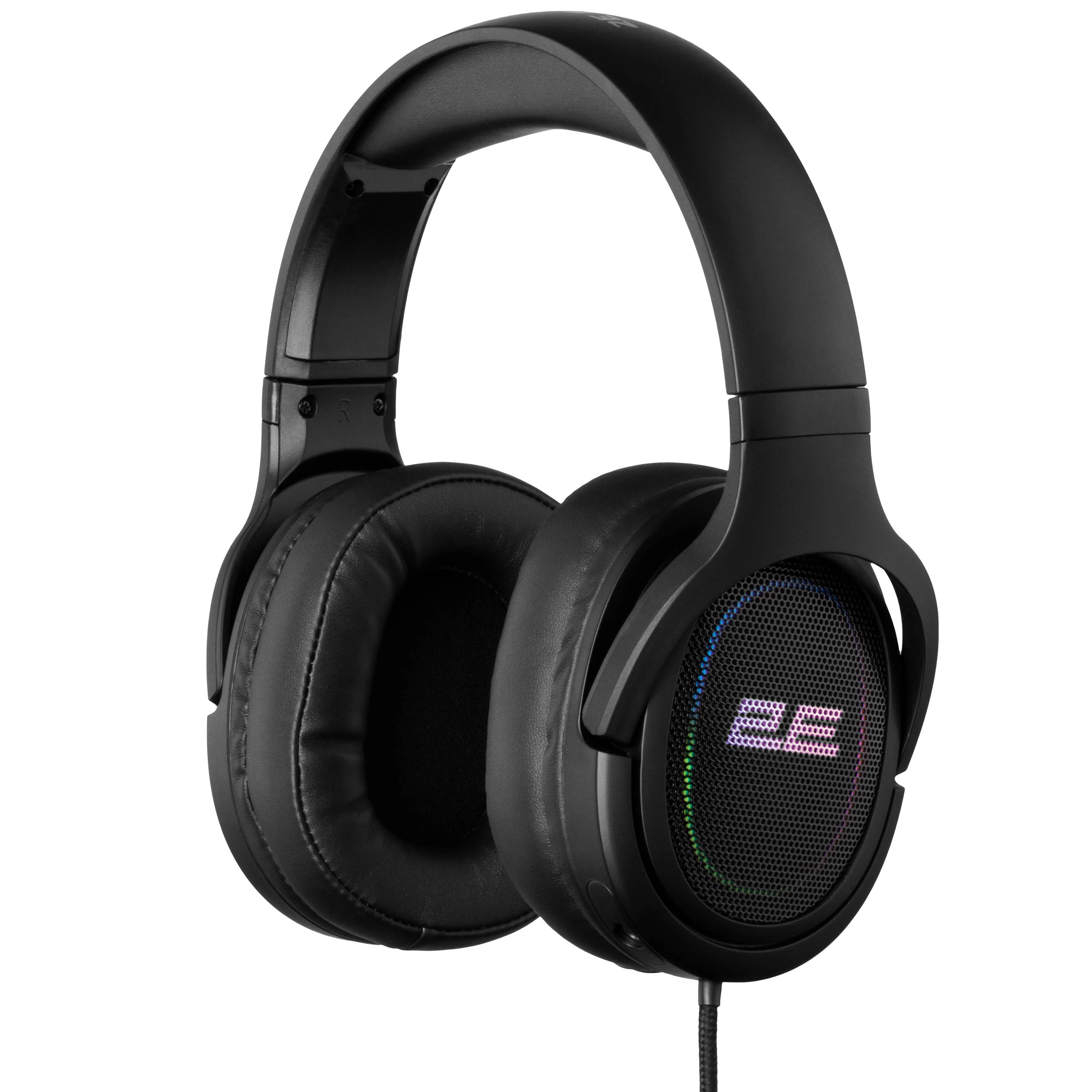 Гарнітура ігрова 2E GAMING HG330, 7,1, USB-A, RGB, 2м, чорний - 5