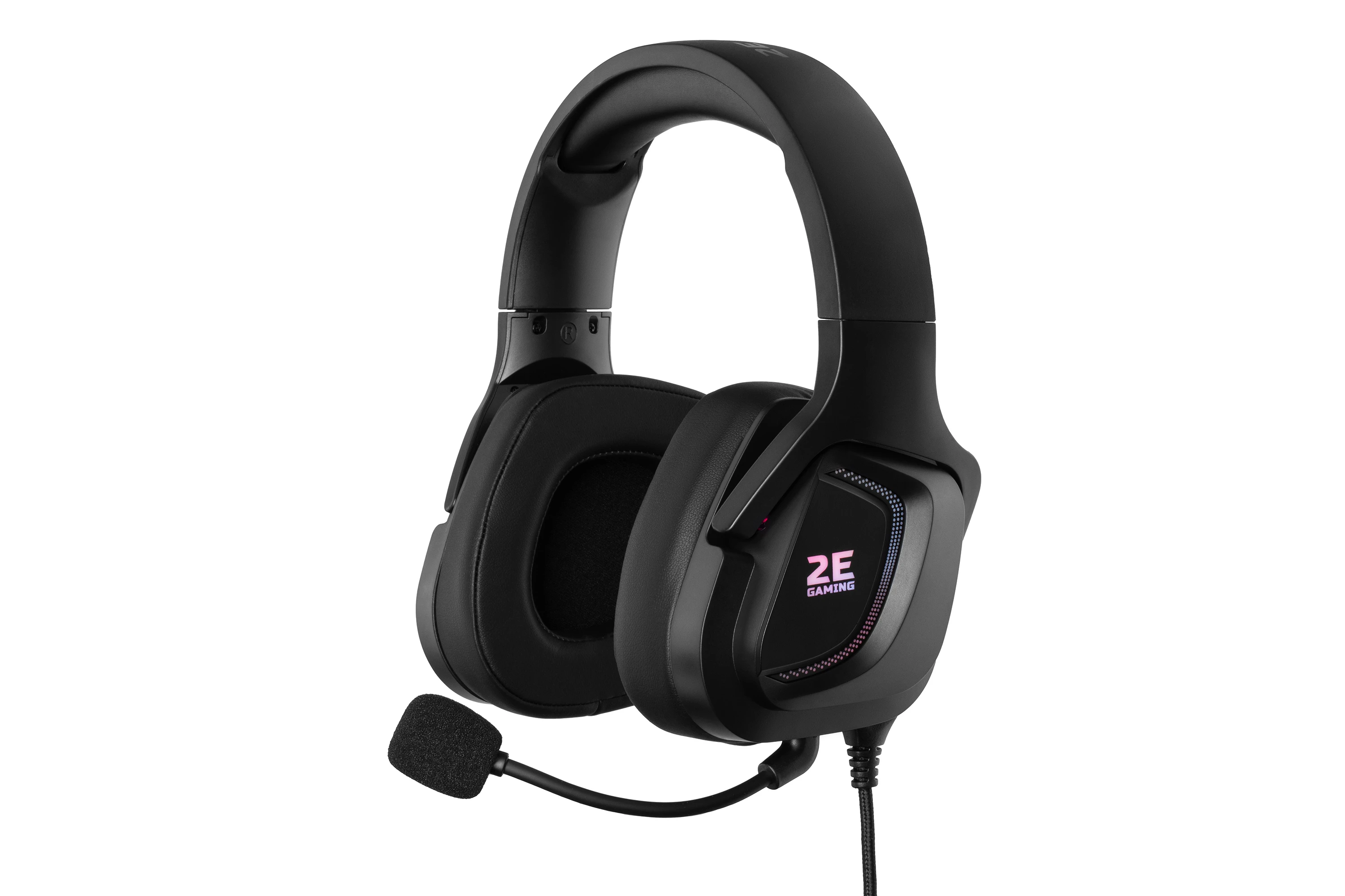 Гарнітура ігрова 2E GAMING HG340, 7,1, USB-A, RGB, 2м, чорний