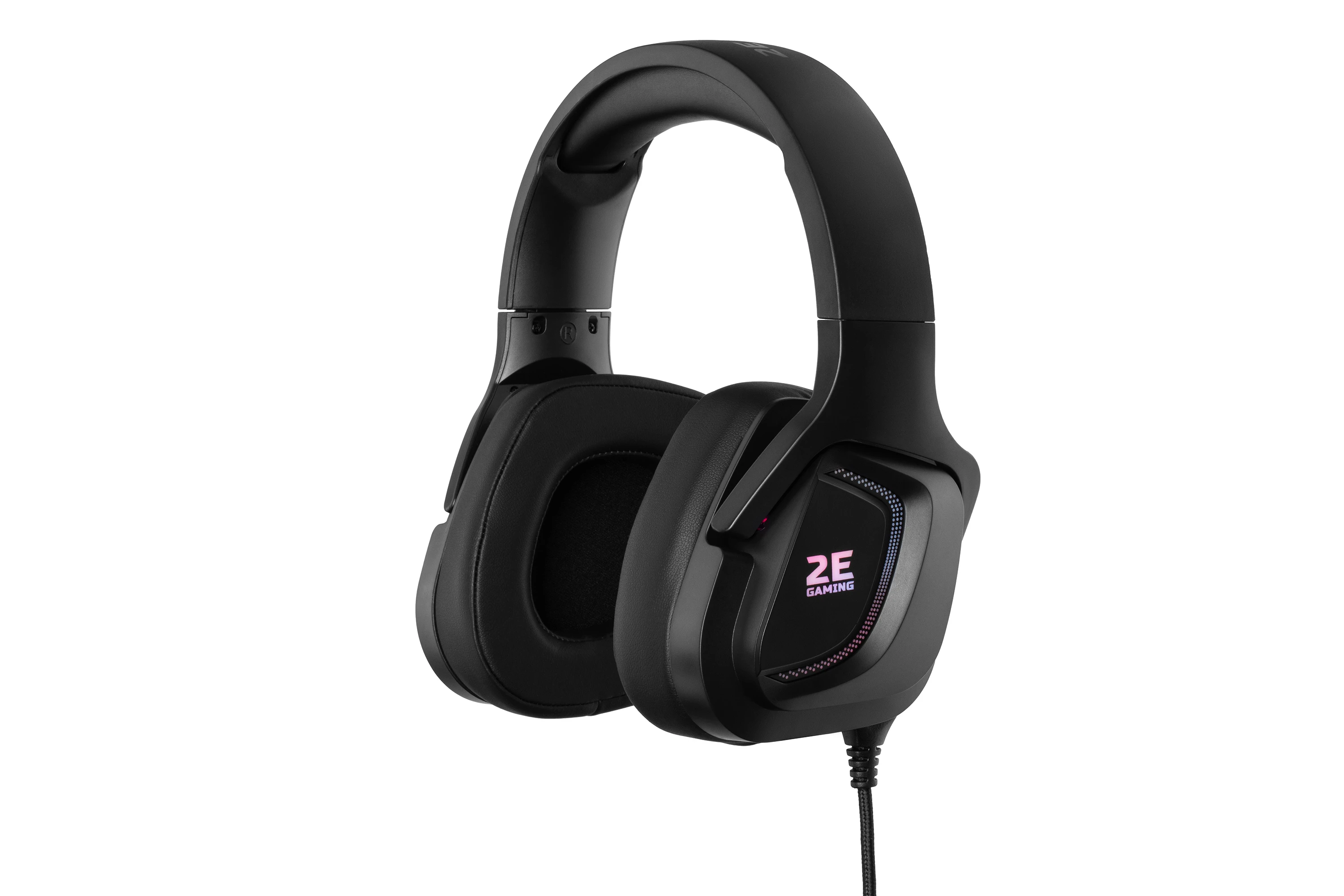 Гарнітура ігрова 2E GAMING HG340, 7,1, USB-A, RGB, 2м, чорний - 6