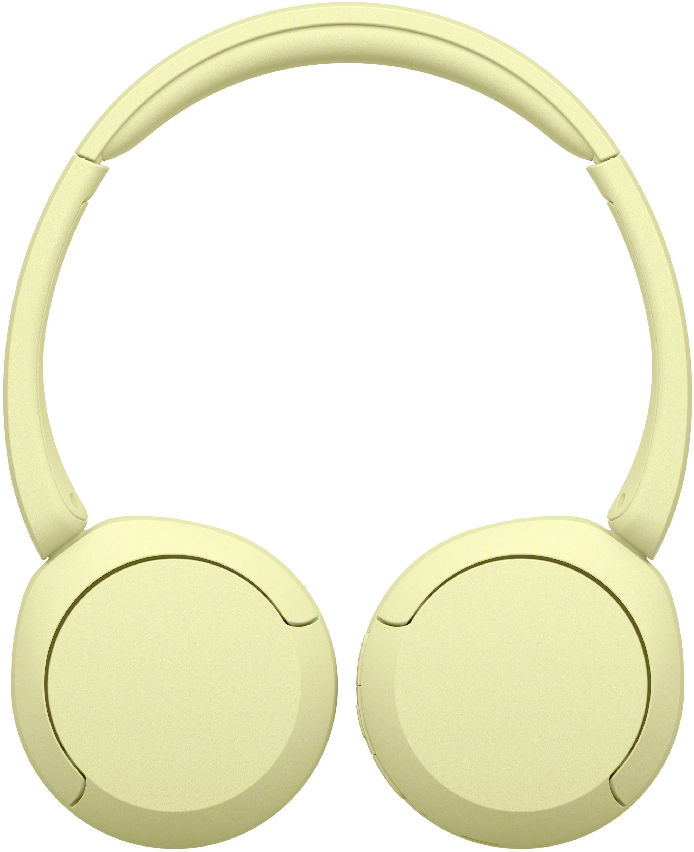 Навушники On-ear Sony WH-CH520 BT 5,2, SBC, AAC, Wireless, Mic, Жовтий - 9