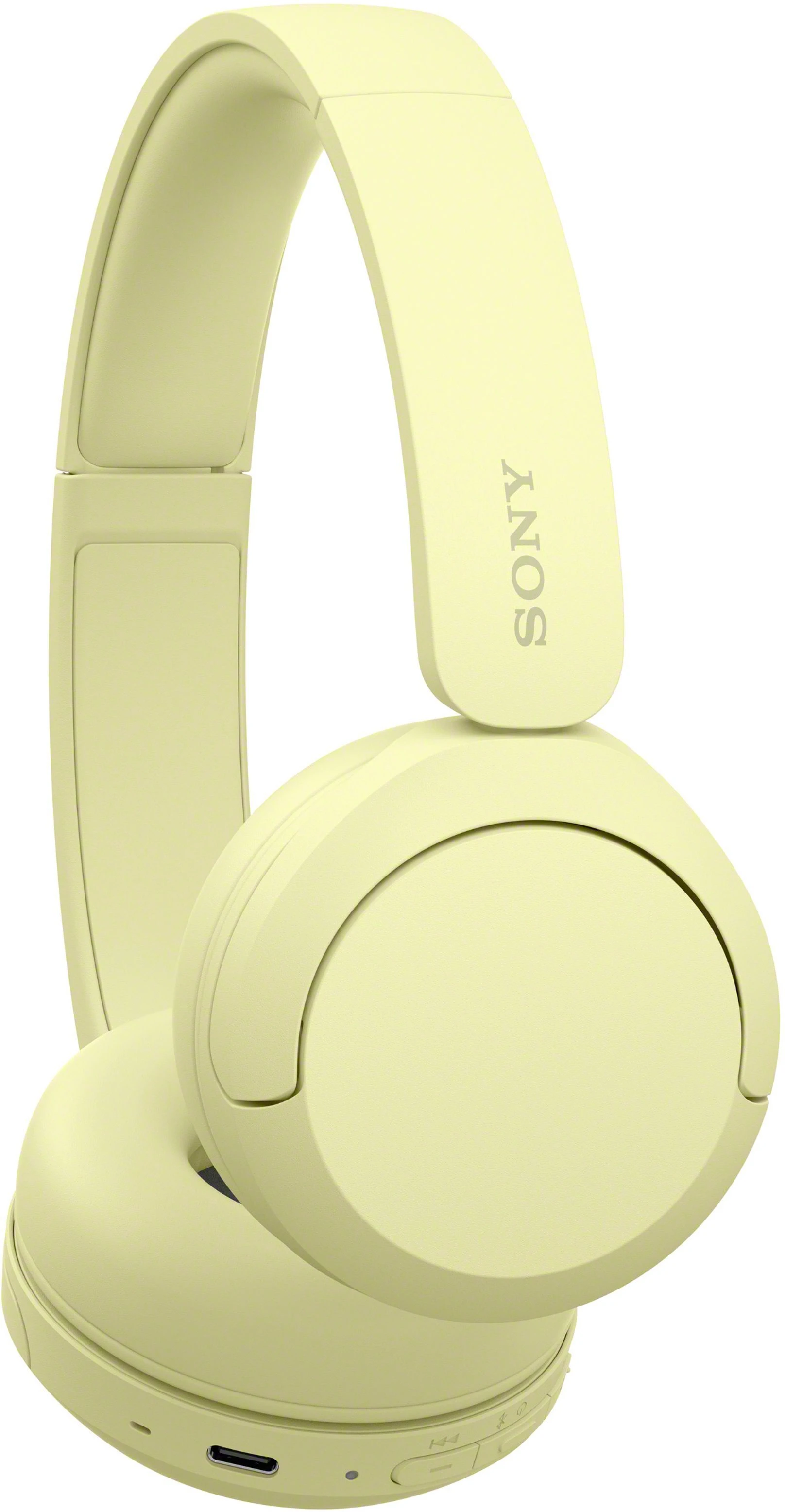 Навушники On-ear Sony WH-CH520 BT 5,2, SBC, AAC, Wireless, Mic, Жовтий - 5
