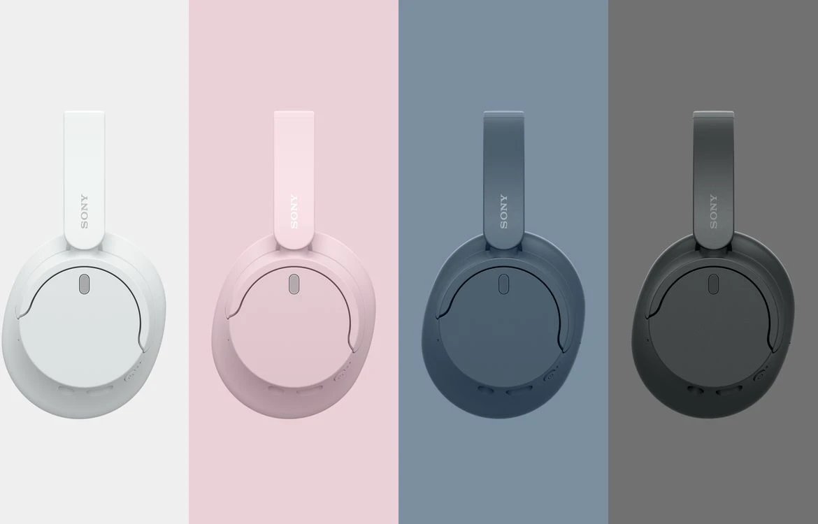 Навушники Over-ear Sony WH-CH720N BT 5,2, ANC, SBC, AAC, Wireless, Mic, Рожевий - 4