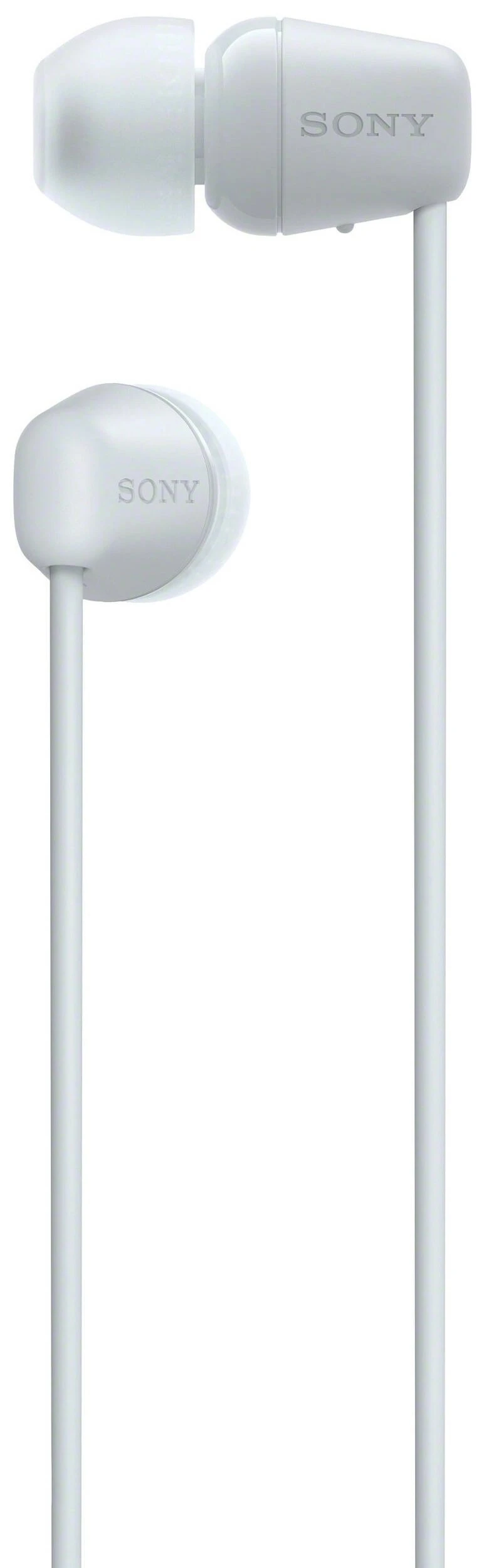 Навушники In-ear Sony WI-C100 BT 5,0, IPX4, SBC, AAC, Wireless, Mic, Білий - 2