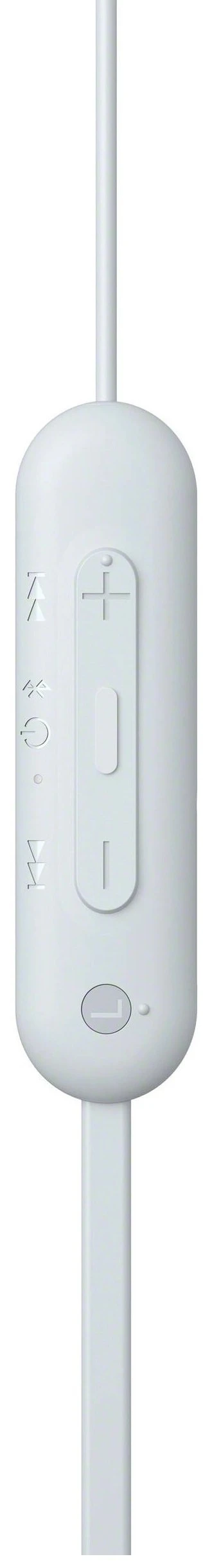 Навушники In-ear Sony WI-C100 BT 5,0, IPX4, SBC, AAC, Wireless, Mic, Білий - 3