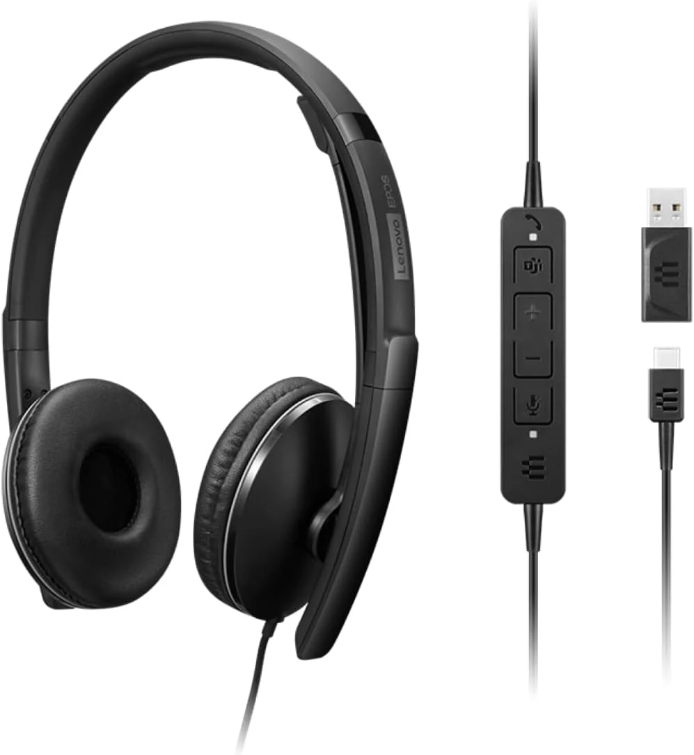 Гарнітура Lenovo Wired ANC Headset Gen 2 (Teams) - 6