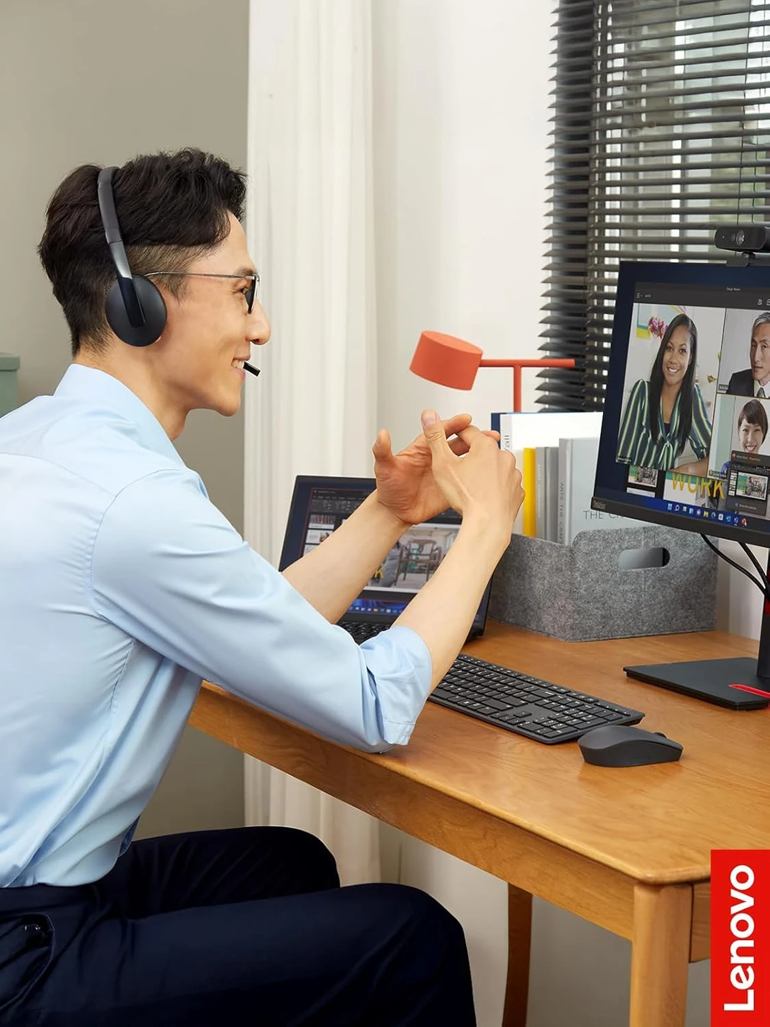 Гарнітура Lenovo Wired ANC Headset Gen 2 (Teams) - 9