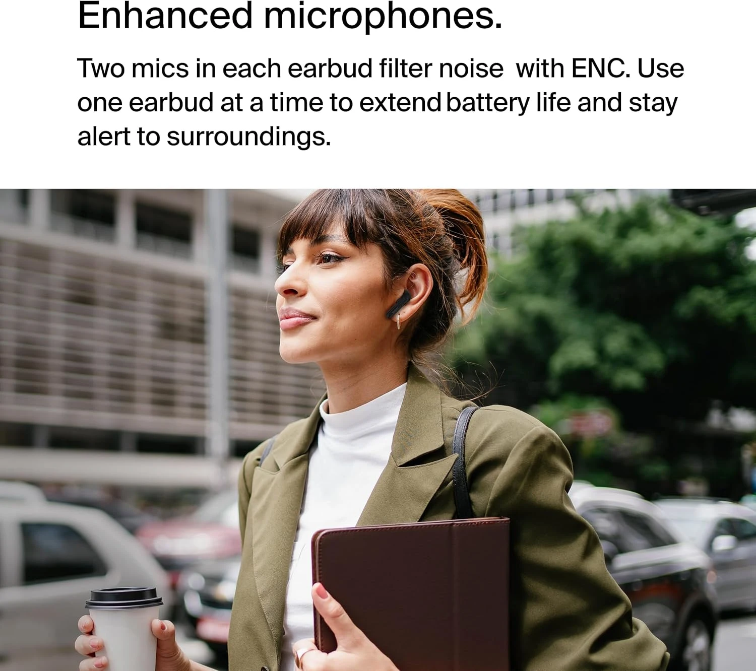 Навушники TWS Belkin Soundform Motion True Wireless, білий - 4