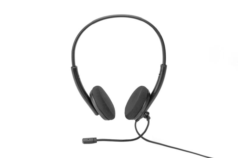 Гарнітура DIGITUS Stereo Headset, 2x3,5mm AUX, кабель 1,95м
