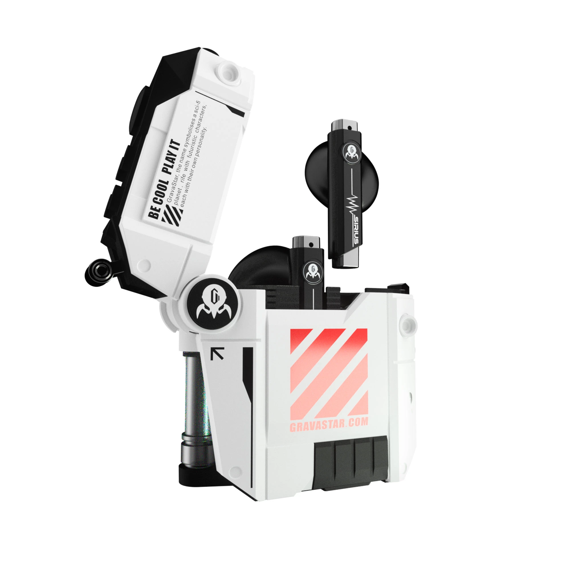 Навушники TWS Gravastar Sirius P5, BT 5,2, IPX4, Defense Mecha - 20