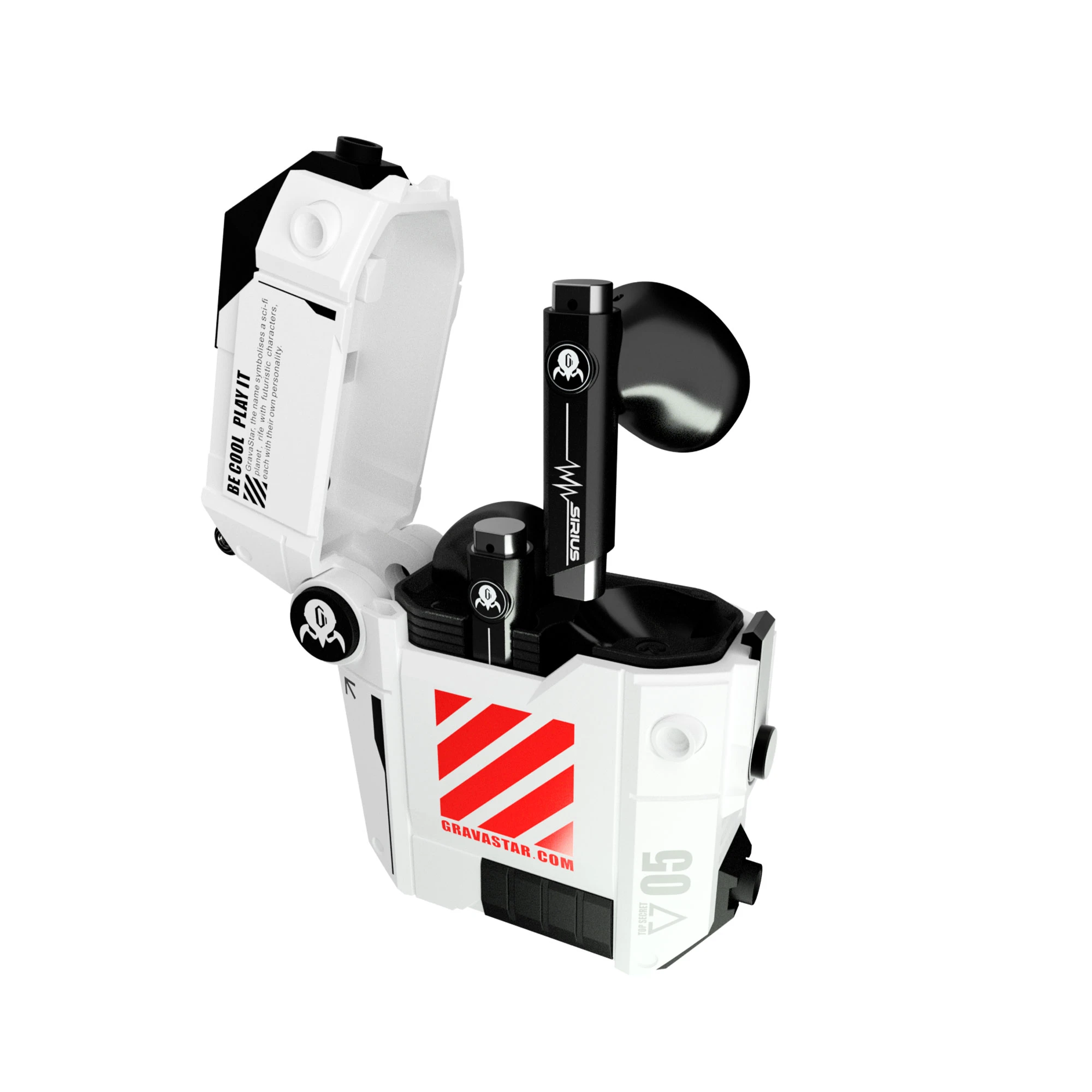 Навушники TWS Gravastar Sirius P5, BT 5,2, IPX4, Defense Mecha - 22