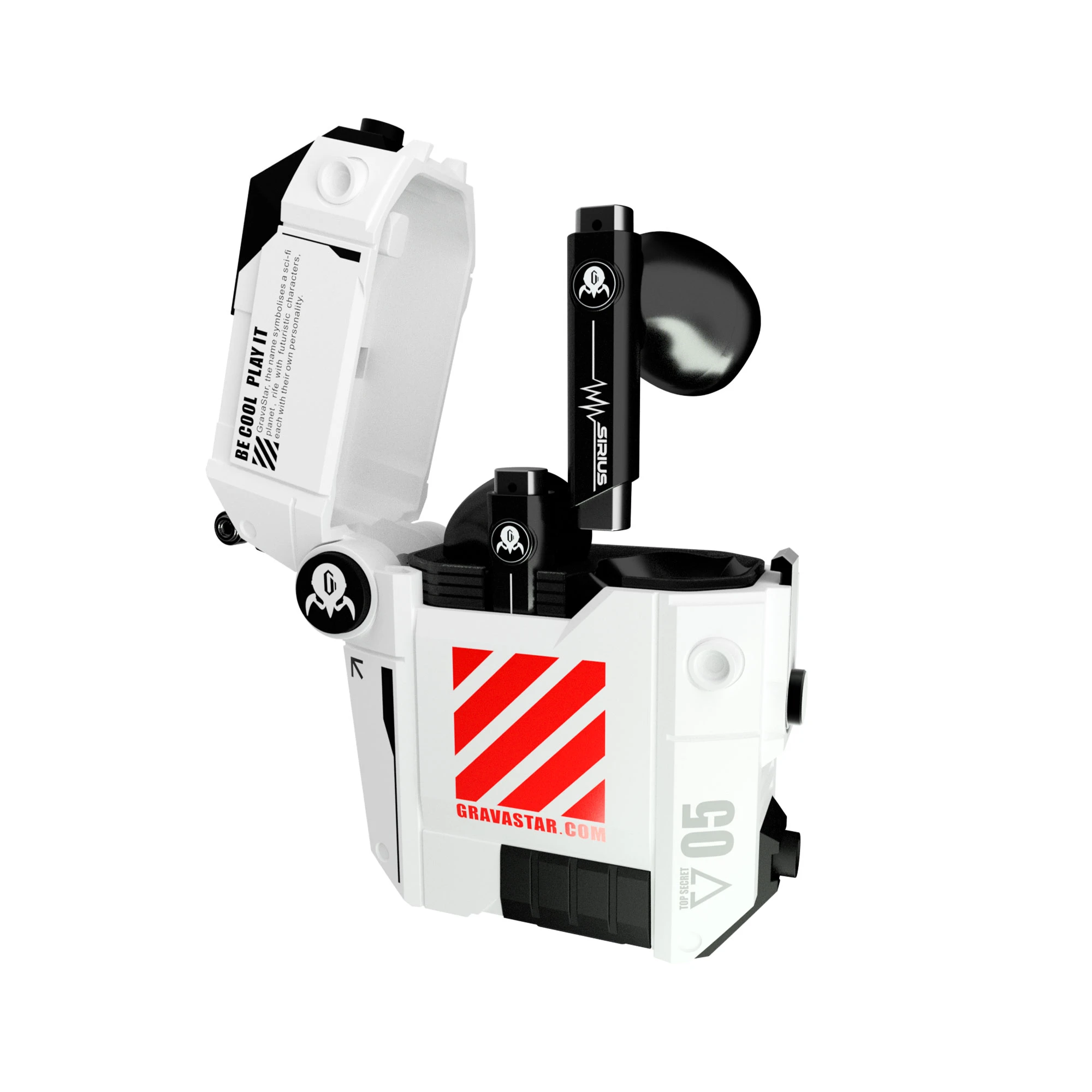 Навушники TWS Gravastar Sirius P5, BT 5,2, IPX4, Defense Mecha - 24