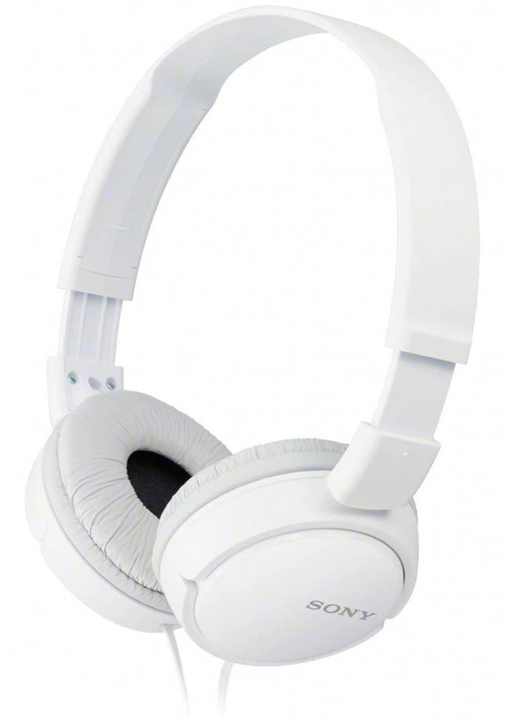 Навушники On-ear Sony MDR-ZX110AP 3,5 mini-jack, Mic, Білий