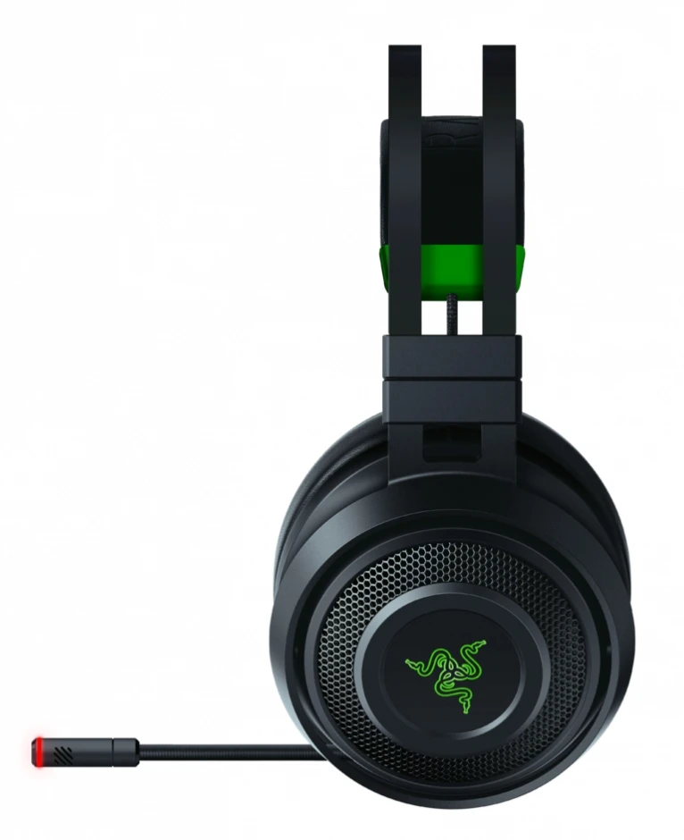 Гарнітура Razer Nari Ultimate for Xbox One, WL, чорно-зелений - 3