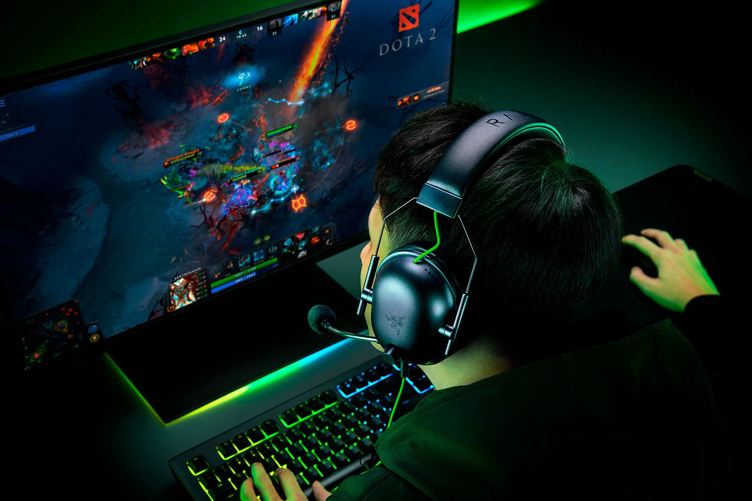 Гарнітура ігрова Razer BlackShark V2 X, 7,1, mini-jack, 1,3м, чорний - 9