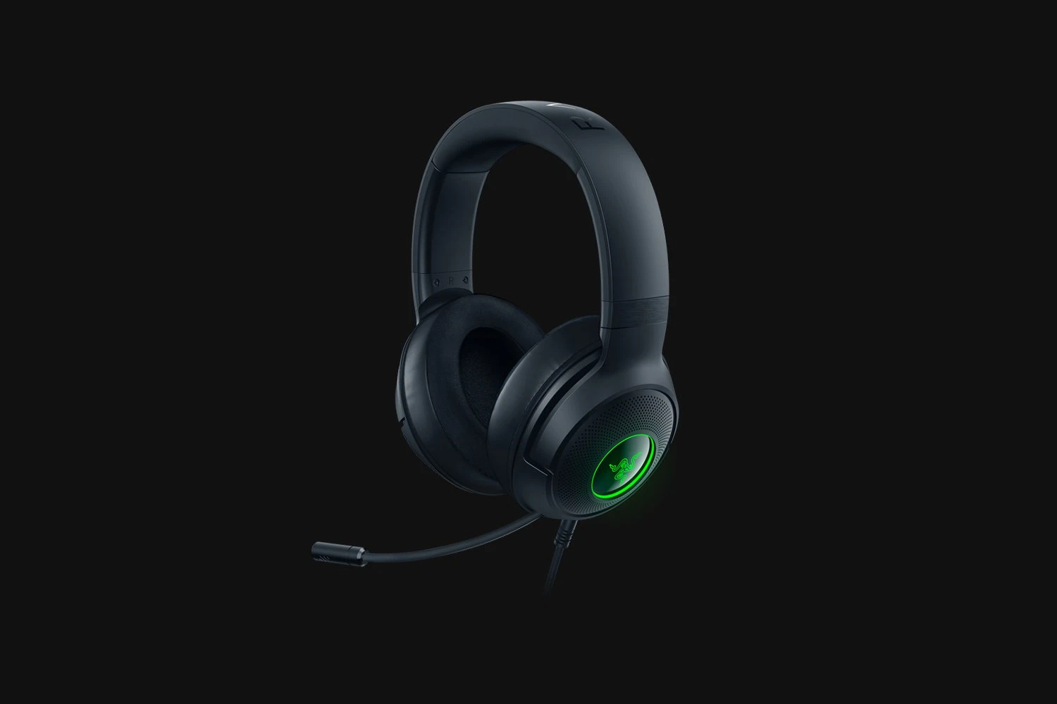 Гарнітура ігрова Razer Kraken V3 X, 7,1, USB-A, RGB, 1,8м, чорний - 3