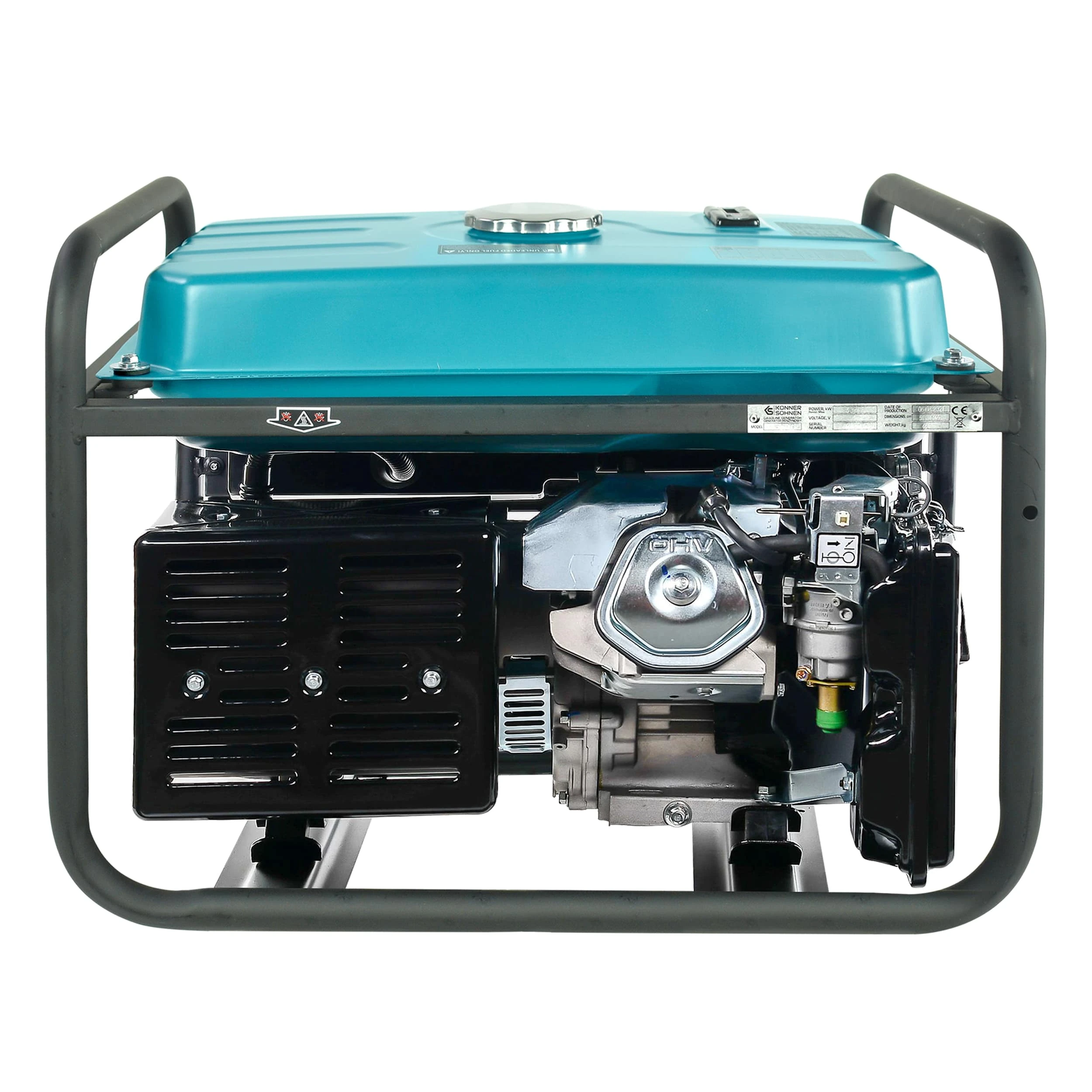 Генератор бензиновий Konner&Sohnen KS 7000E ATS, 230В, 5.5кВт, АВР(ATS), електростартер, 76.8кг - 3