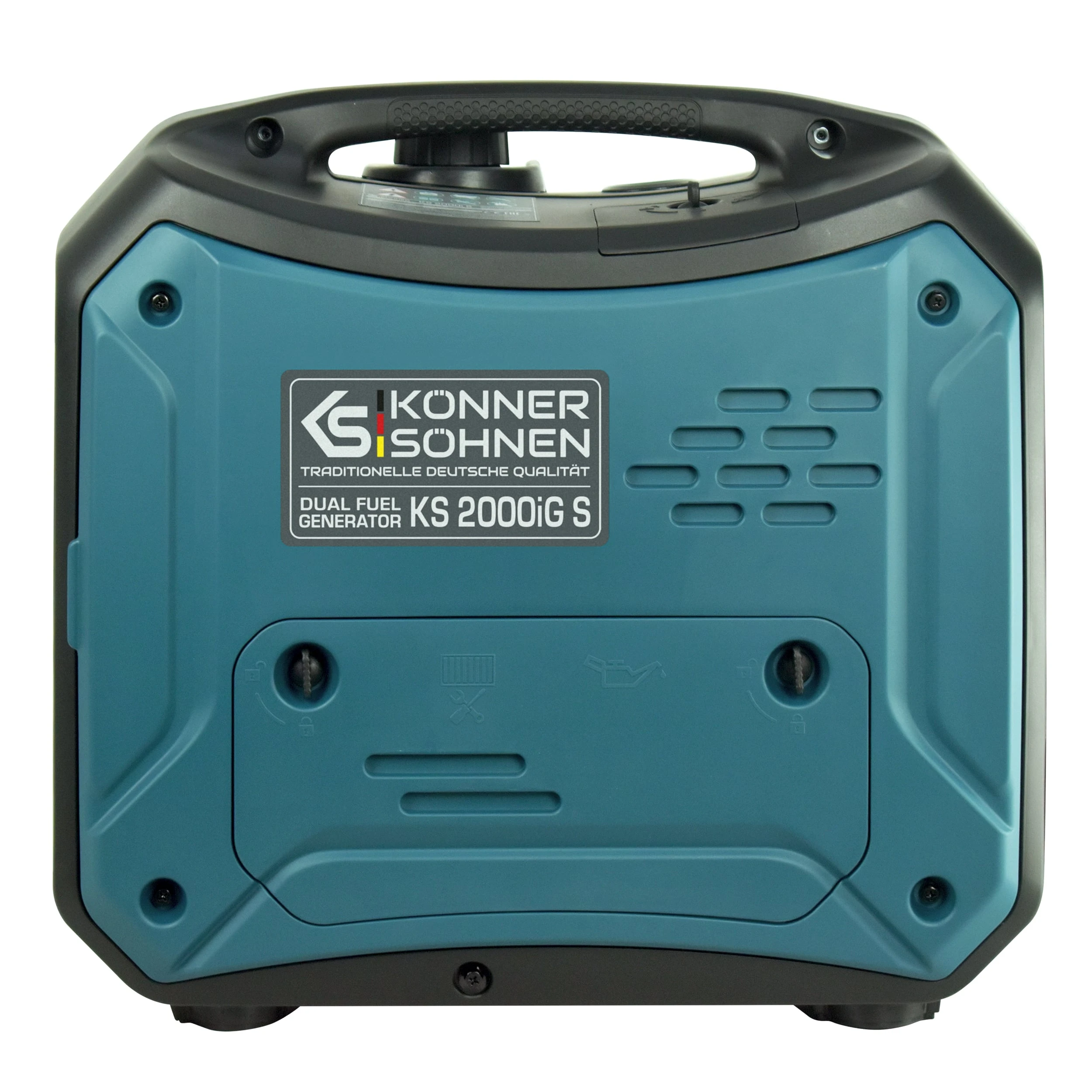 Генератор газобензиновий інверторний Konner&Sohnen KS 2000iG S, 230В, 2.0кВт, ручний запуск, 19кг - 6