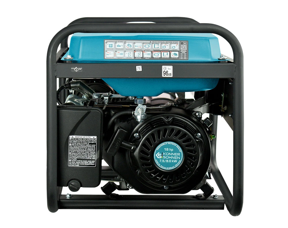 Генератор бензиновий Konner&Sohnen KS 10000E 1/3, 230/400В, 8.0кВт, 34.78/14.45А, електростартер, 88 - 3