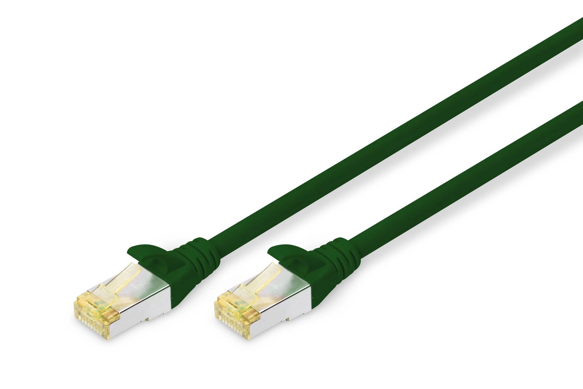 Патч-корд DIGITUS CAT 6а SF-UTP, 20м, AWG 26/7, Cu, LSZH, зелений - 6