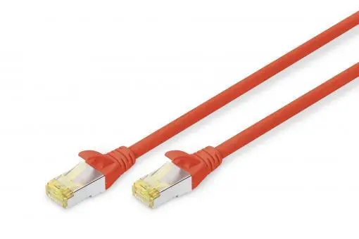 Патч-корд DIGITUS CAT 6a S-FTP, 1м, AWG 26/7, Cu, LSZH, червоний - 13