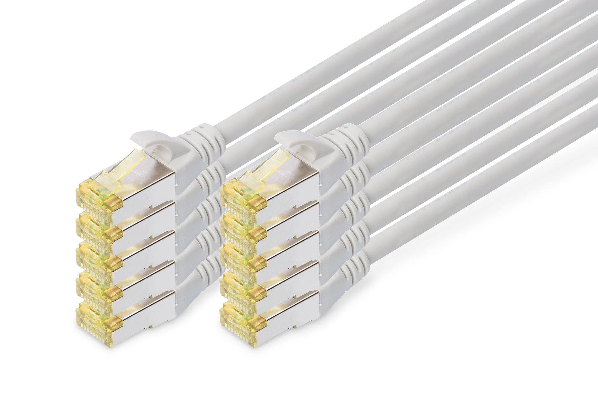 Патч-корд DIGITUS CAT 6a S-FTP, 1м, AWG 26/7, Cu, LSZH, червоний - 3