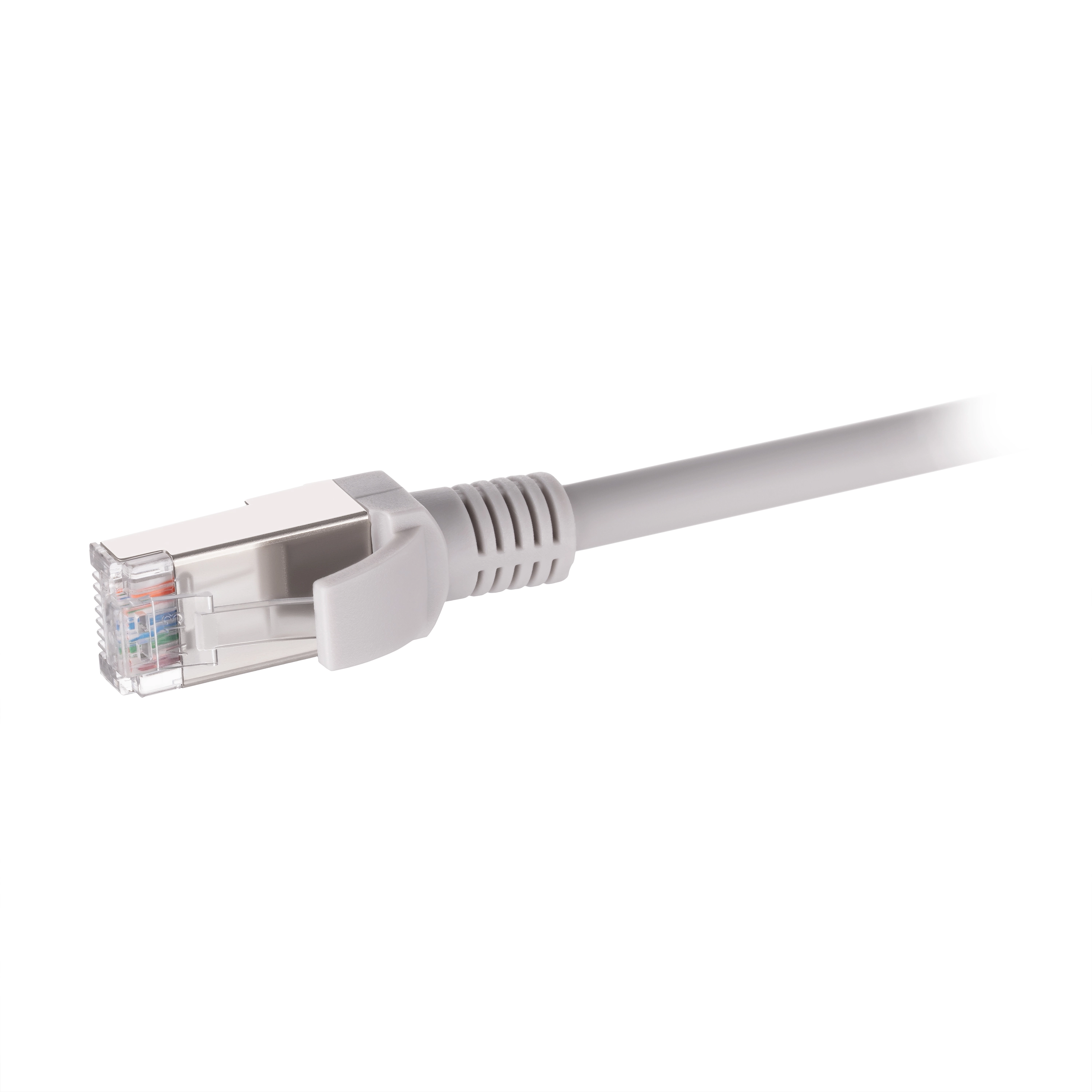Патч-корд 2E САТ 6, FTP, 3м, 26AWG, RJ45, 7/0.16, Cu, LSZH, сірий - 2