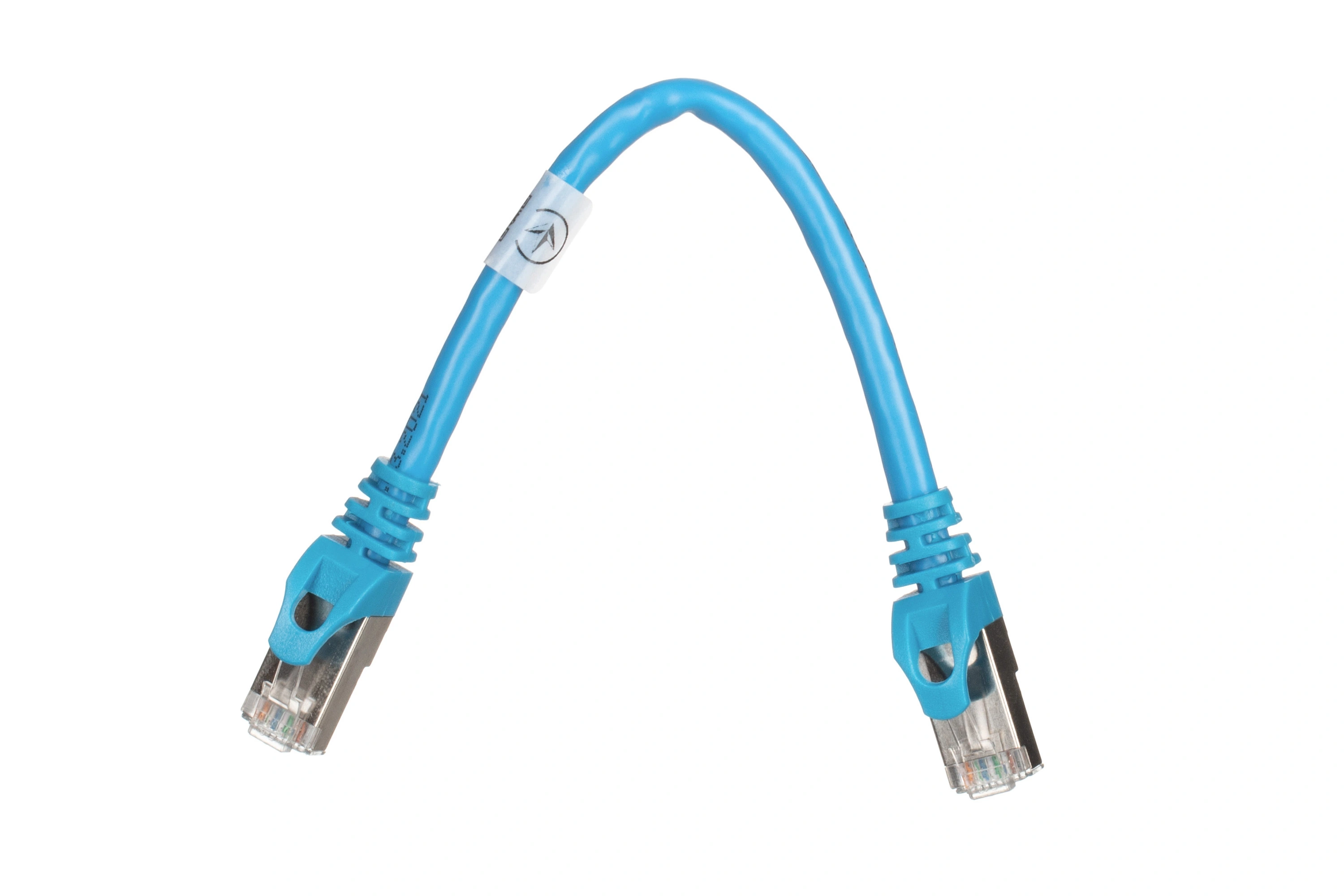Патч-корд 2E САТ 6, S-FTP, 0.20м, 26AWG, RJ45, 7/0.16, Cu, PVC, синій - 2