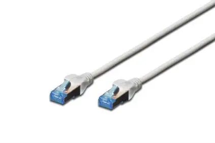 Патч-корд DIGITUS САТ 5e SF-UTP, 2м, AWG 26/7, Cu, PVC, сірий