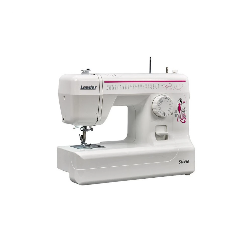 Швейна машина LEADER SILVIA, електромеханічна, 70Вт, 17 швейних операцій, петля напівавтомат, з прис - 2