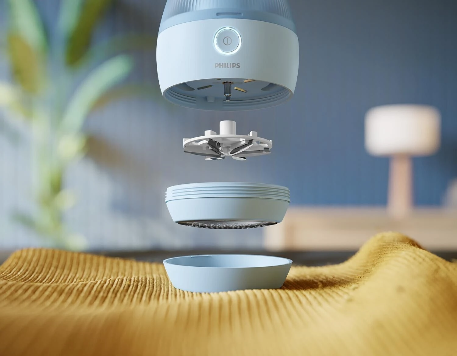 Машинка для видалення катишків Philips, велика площа лез. 90 хв. роботи на одному заряді, USB, блаки - 3