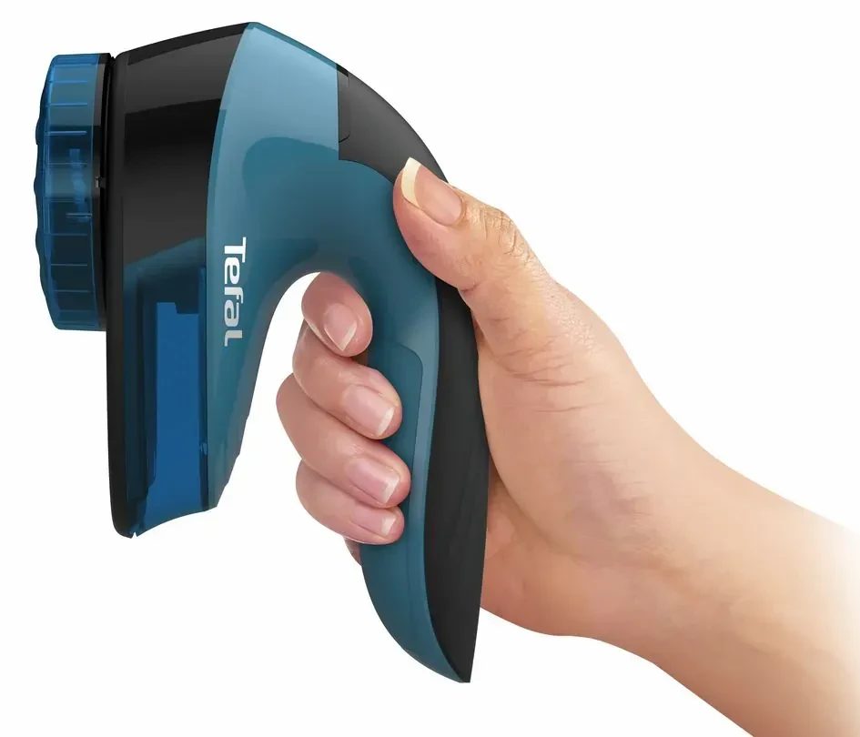 Машинка для видалення катишків Tefal, велика площа лез, ААx2 у комплекті, синій - 7
