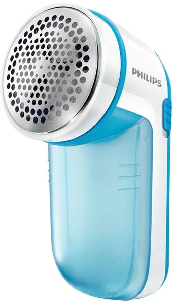 Машинка для видалення катишків Philips, 8800 обертів на хв, велика площа лез, 2хАА у комплекті, блак