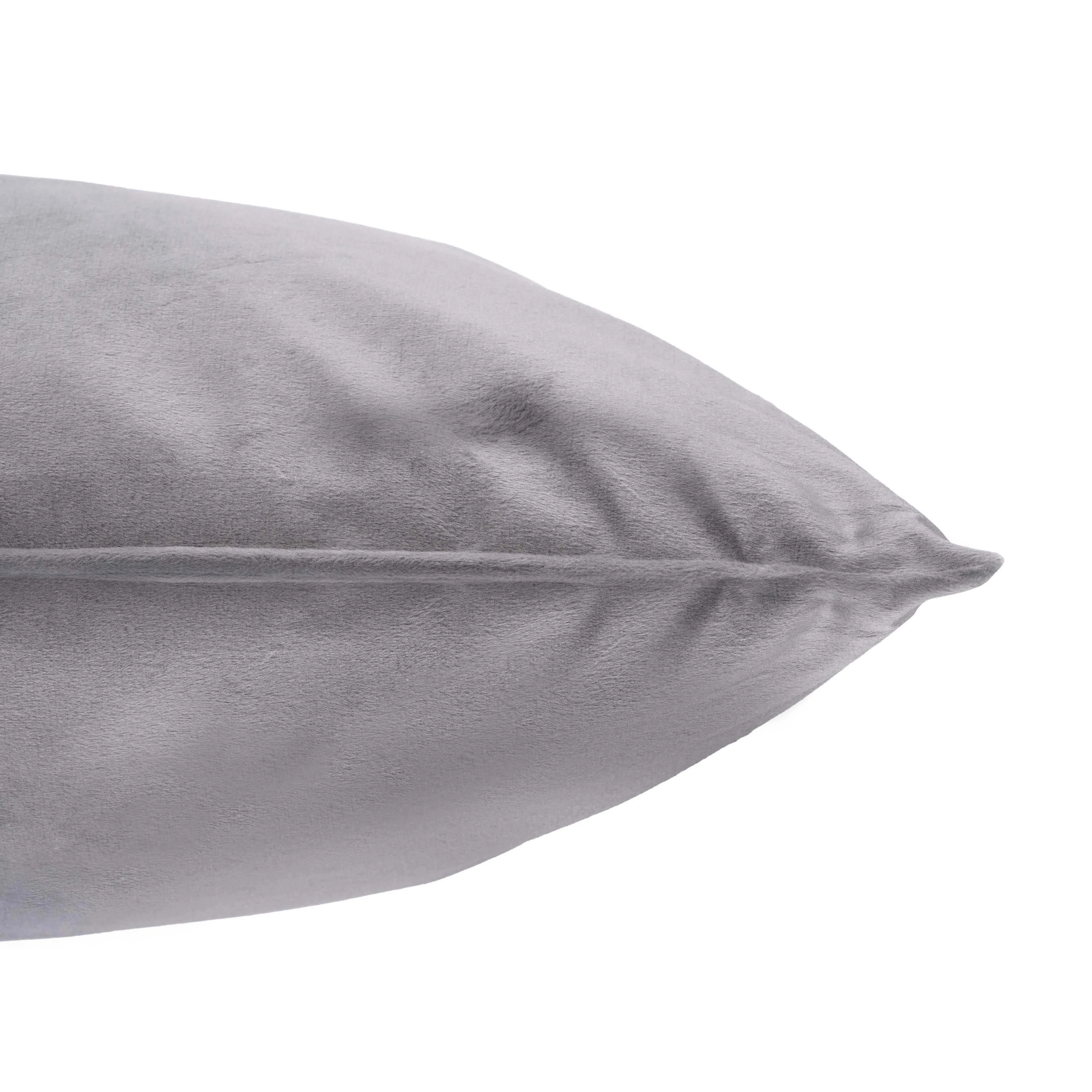 Подушка декор. Ardesto 45х45см, велюр, 100% поліестер, сірий - 2