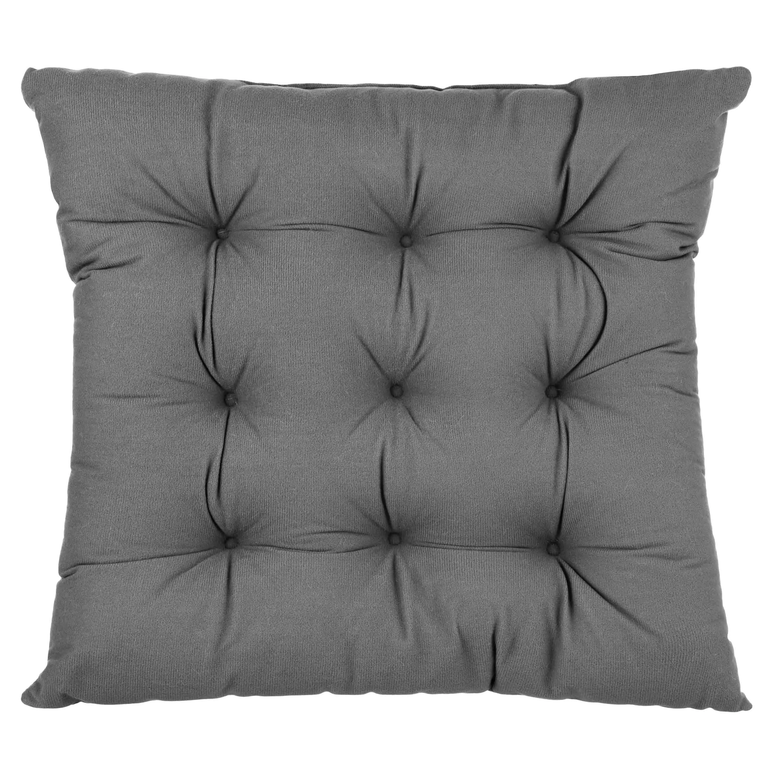 Подушка для стільця Ardesto Soft 40х40см, 100% поліестер, сірий - 2