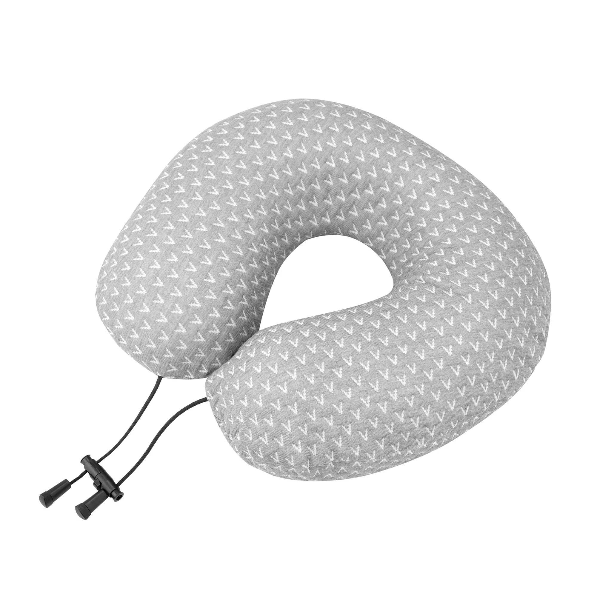 Подушка ортопедична Ardesto Sleepwell Travel, 34х29х10см, для шиї, піна меморі, сірий