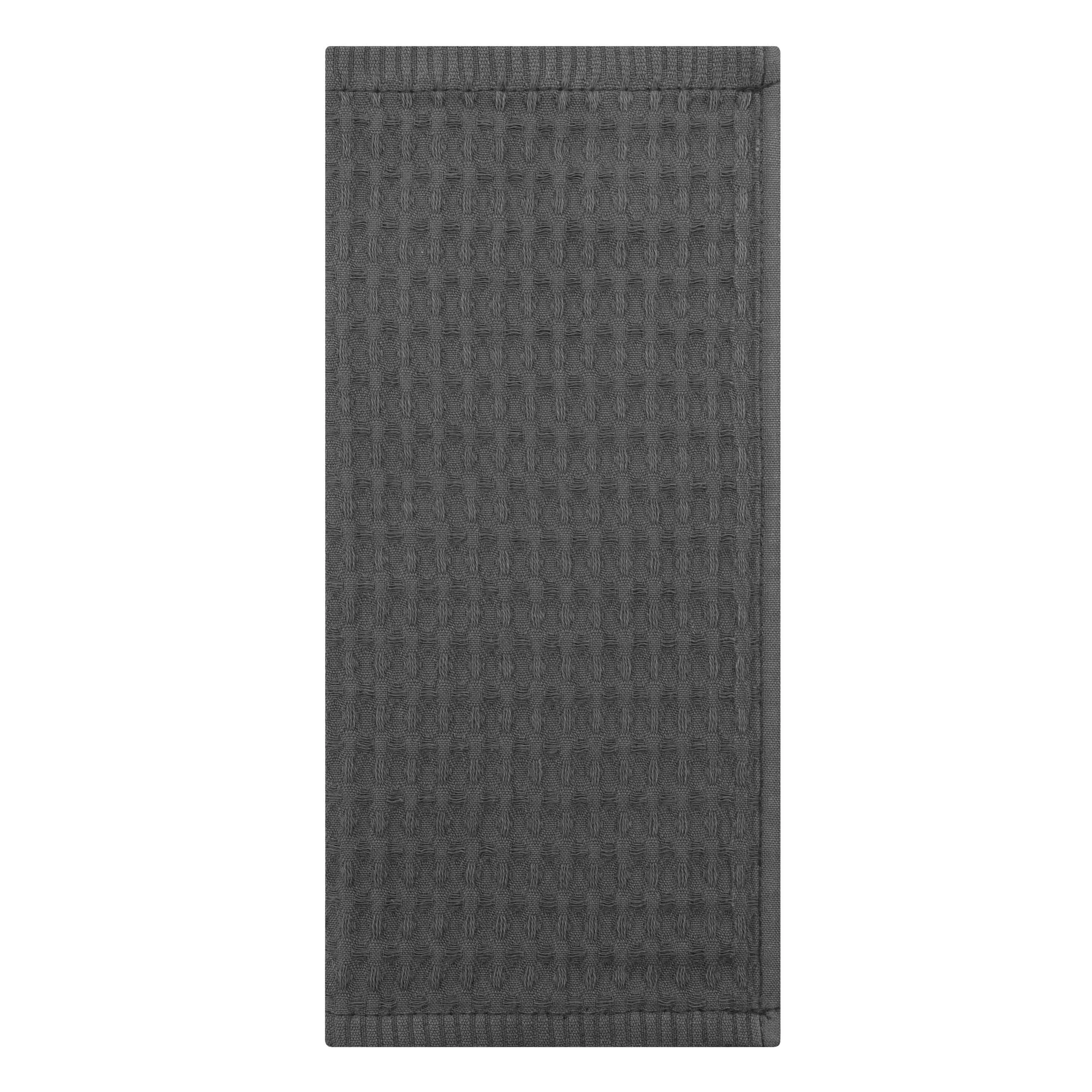 Набір рушників для кухні Ardesto Pique 40x60см, 2шт, 100% бавовна, сірий темний, сірий світлий - 2