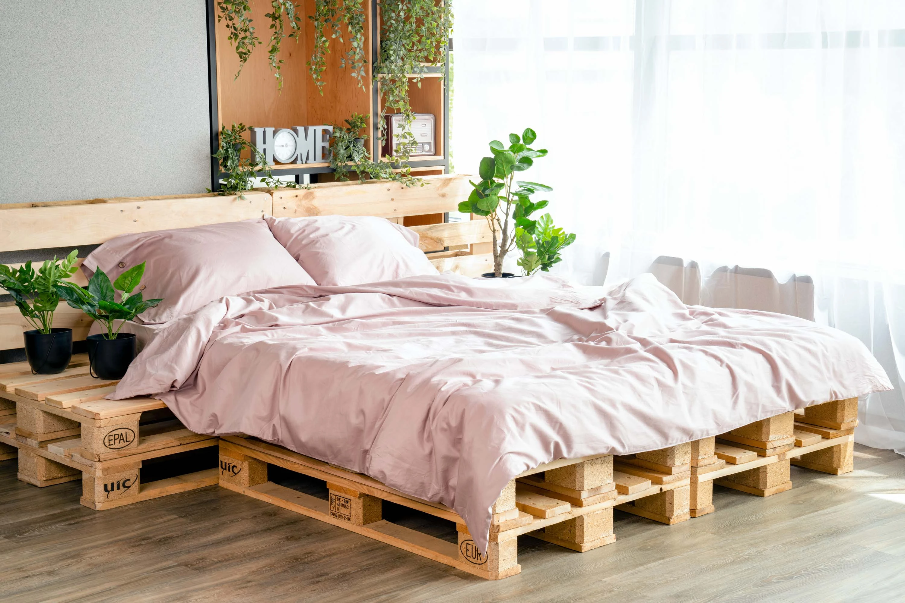 Наволочка Ardesto Mix&Match, 50х70см, 100% бавовна, сатин, рожевий світлий - 2