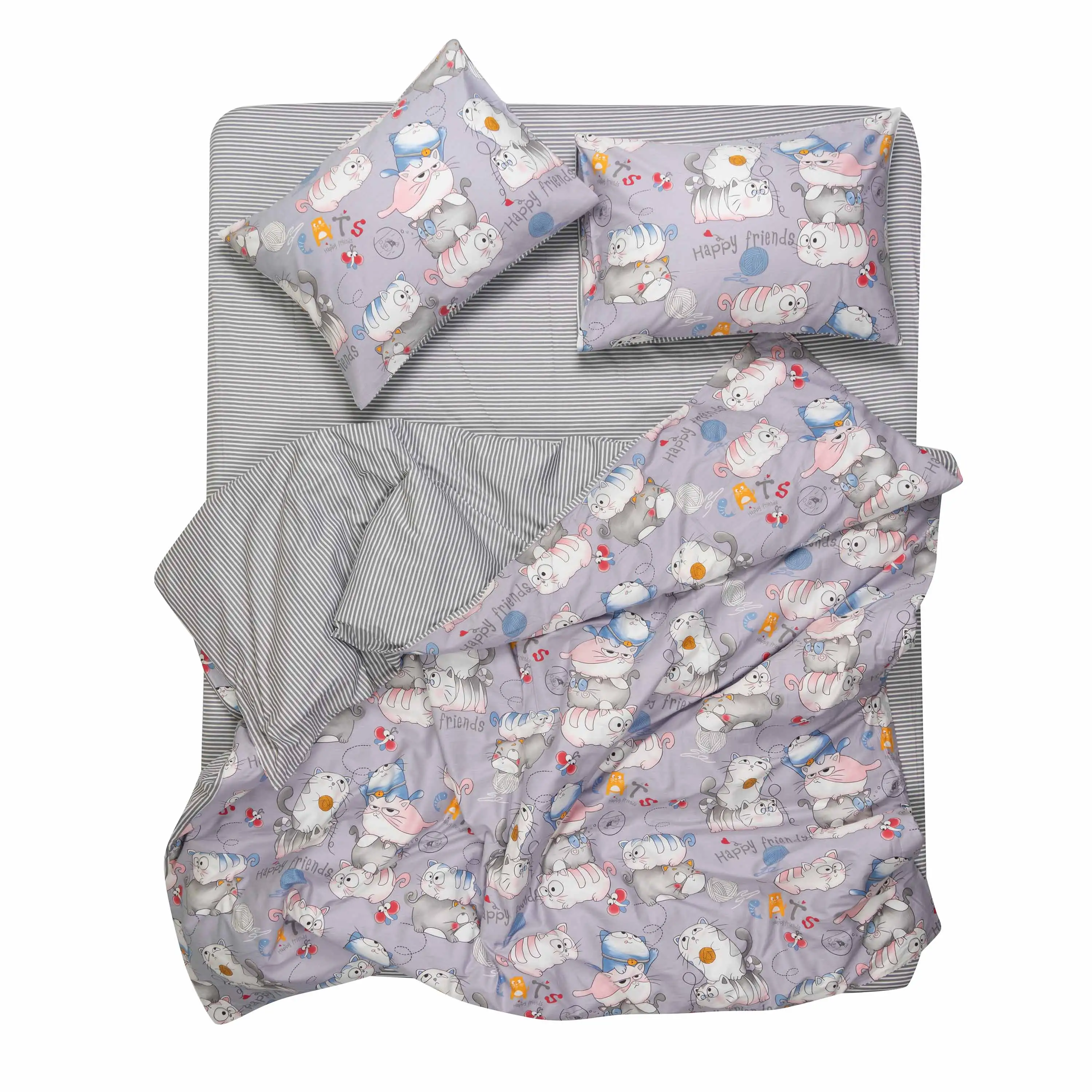 КПБ 2.0сп Ardesto Gloria, підковдра 200х220см, простирадло 230х240см, наволочки (2) 50х70см, 100% ба - 2