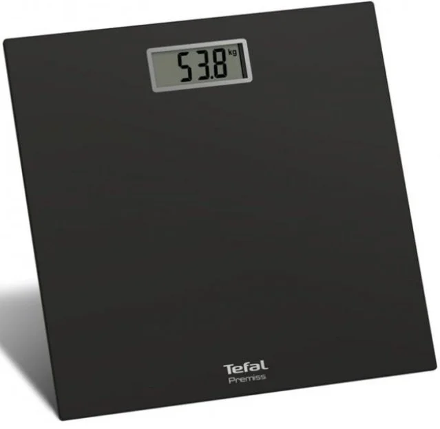 Ваги Tefal підлогові Premiss, 150кг, CR2032x1 в комплекті, скло, чорний - 2