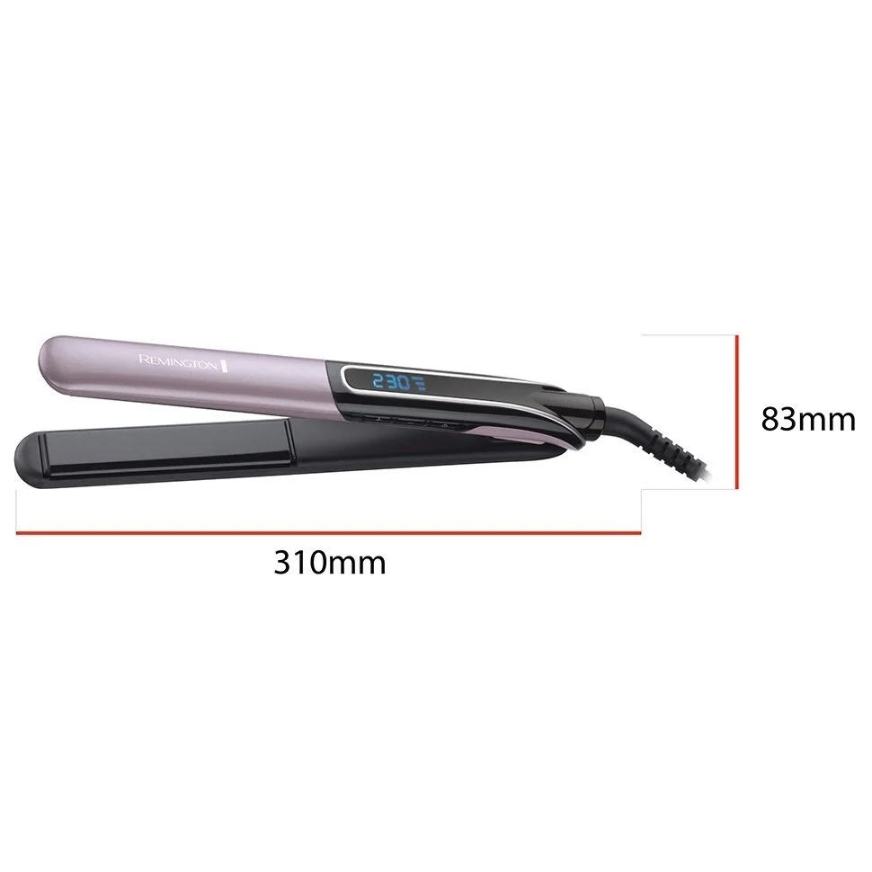 Випрямляч Remington Sleek&Curl Expert, 45Вт, режимів-9, 150-230С, дисплей, кераміка, титан , бу - 2