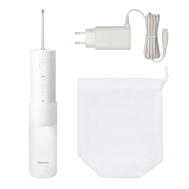 Іригатор Panasonic портативний, чаша 165 мл, білий - 2