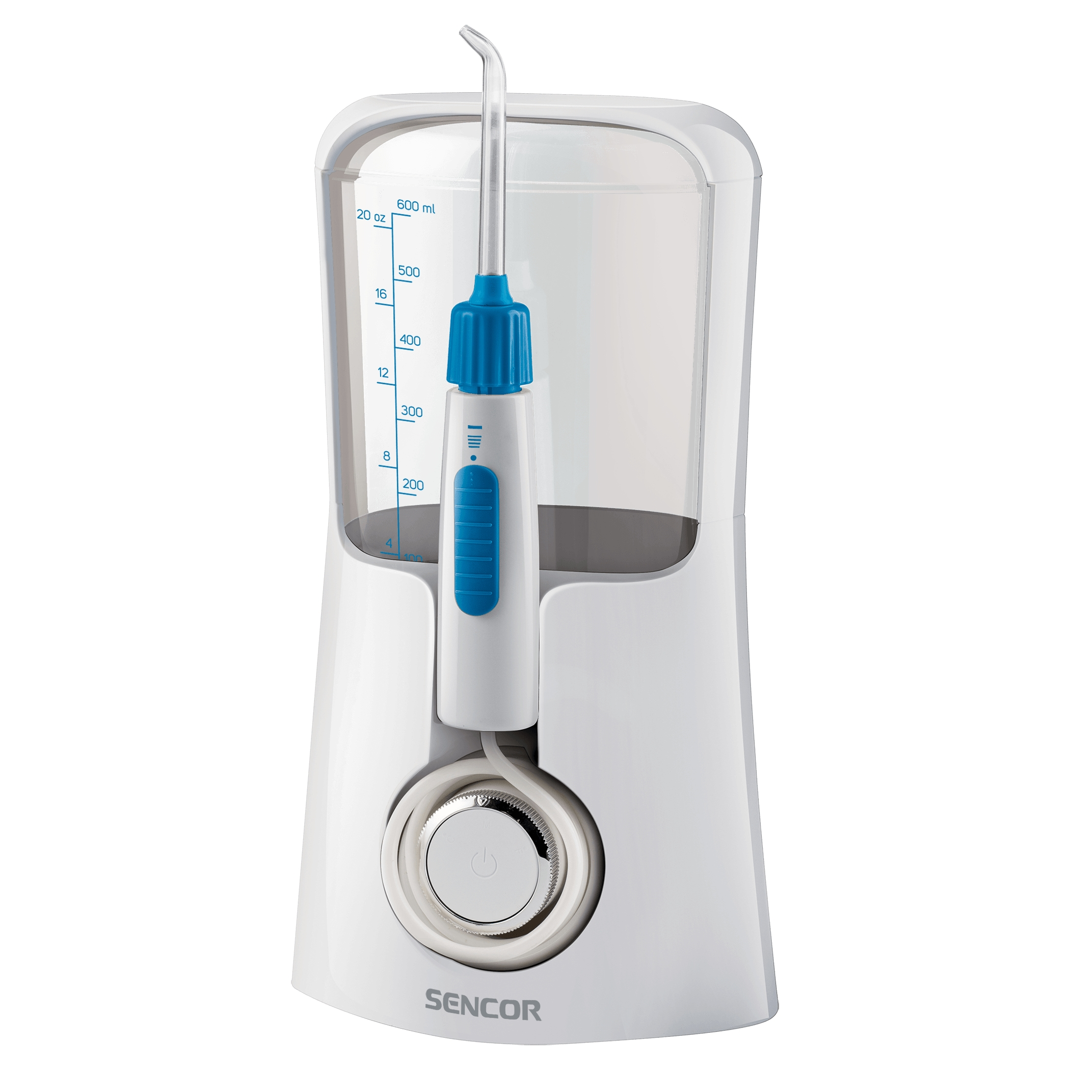 Іригатор Sencor стаціонарний, чаша 600 мл, від мережі , 5 насадки, білий - 2