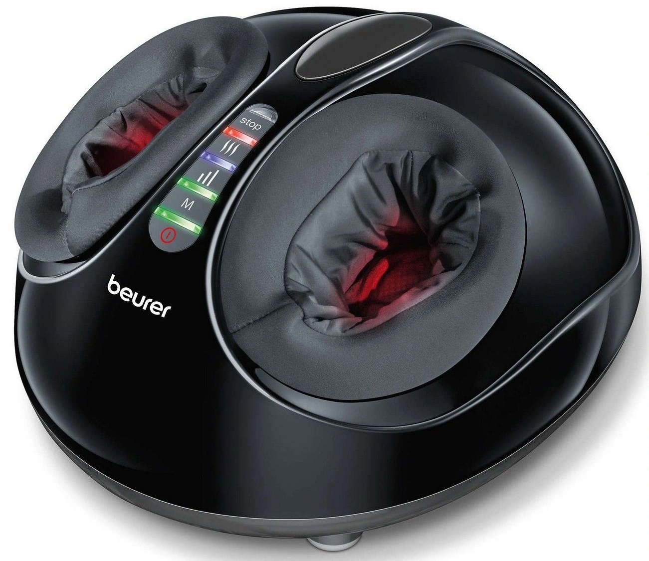 Масажер Beurer для ніг, від мережі, 3 режими, шиацу, підігрів, чорний