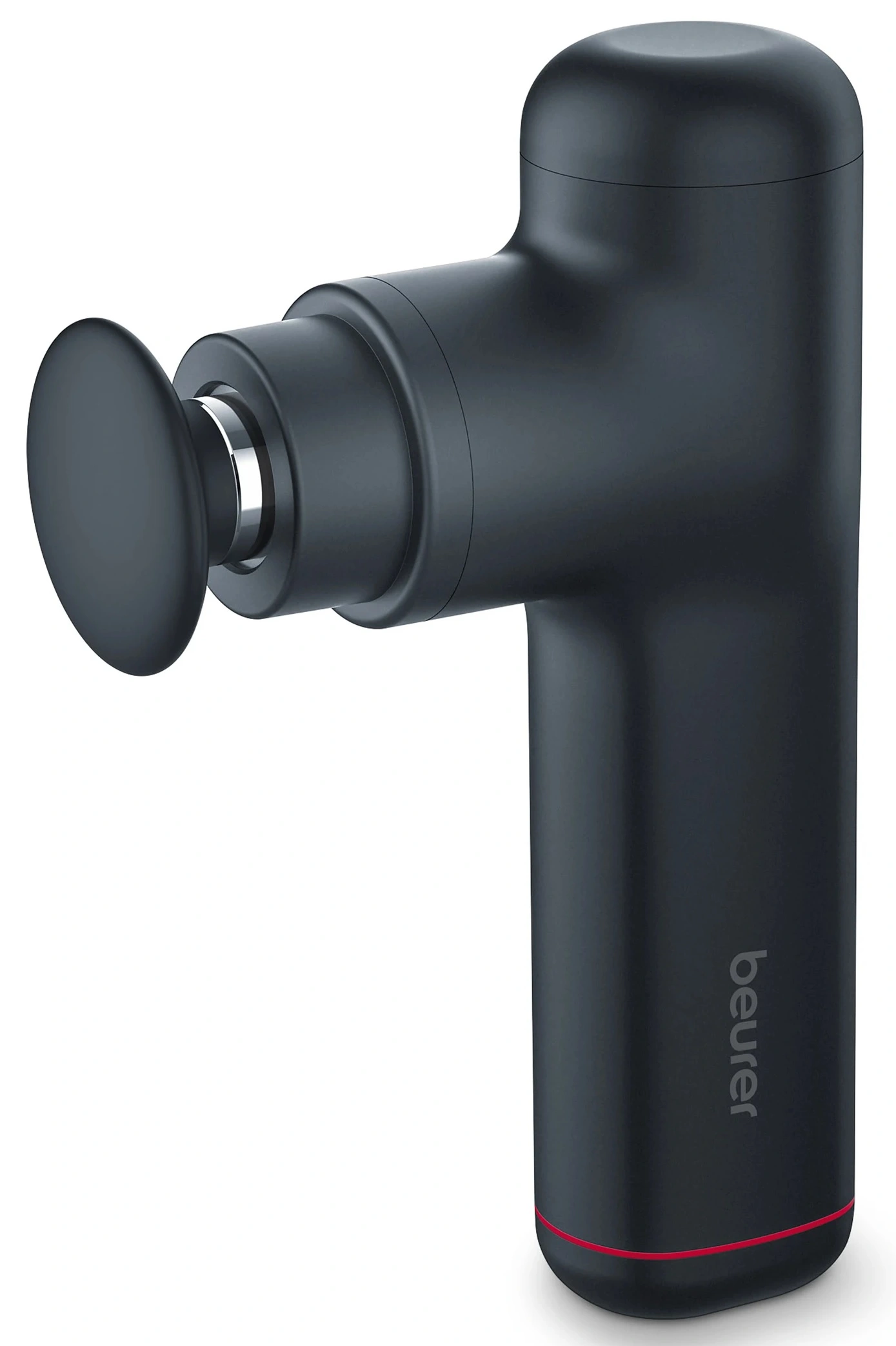 Масажер Beurer для тіла, літій-іонний акум., фасціальний, 3 насадки, 3 режими, чорний