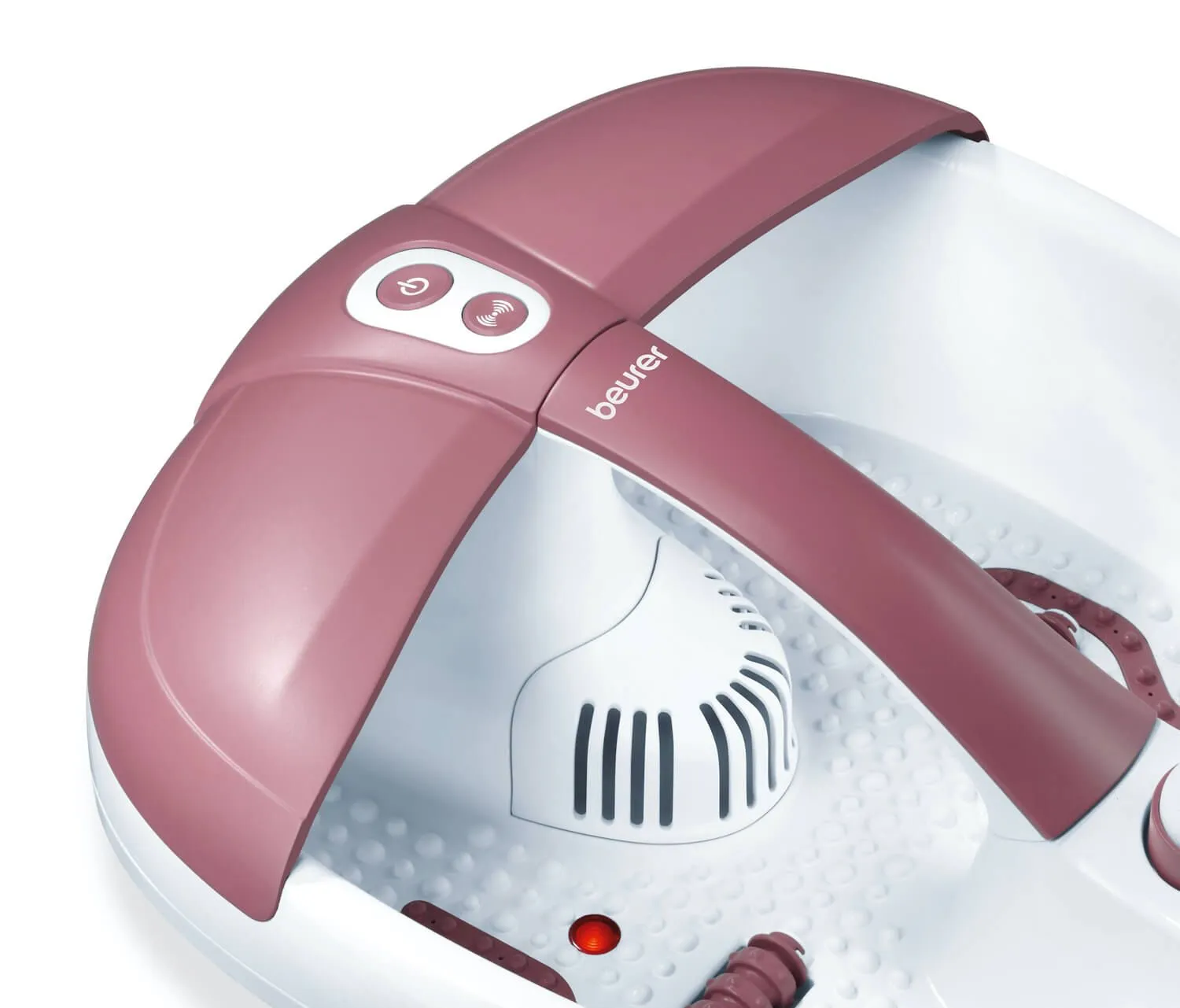 Масажна ванночка Beurer для ніг, від мережі, 3 насадки, підтрим. температури води, аромотерапія, біл - 2